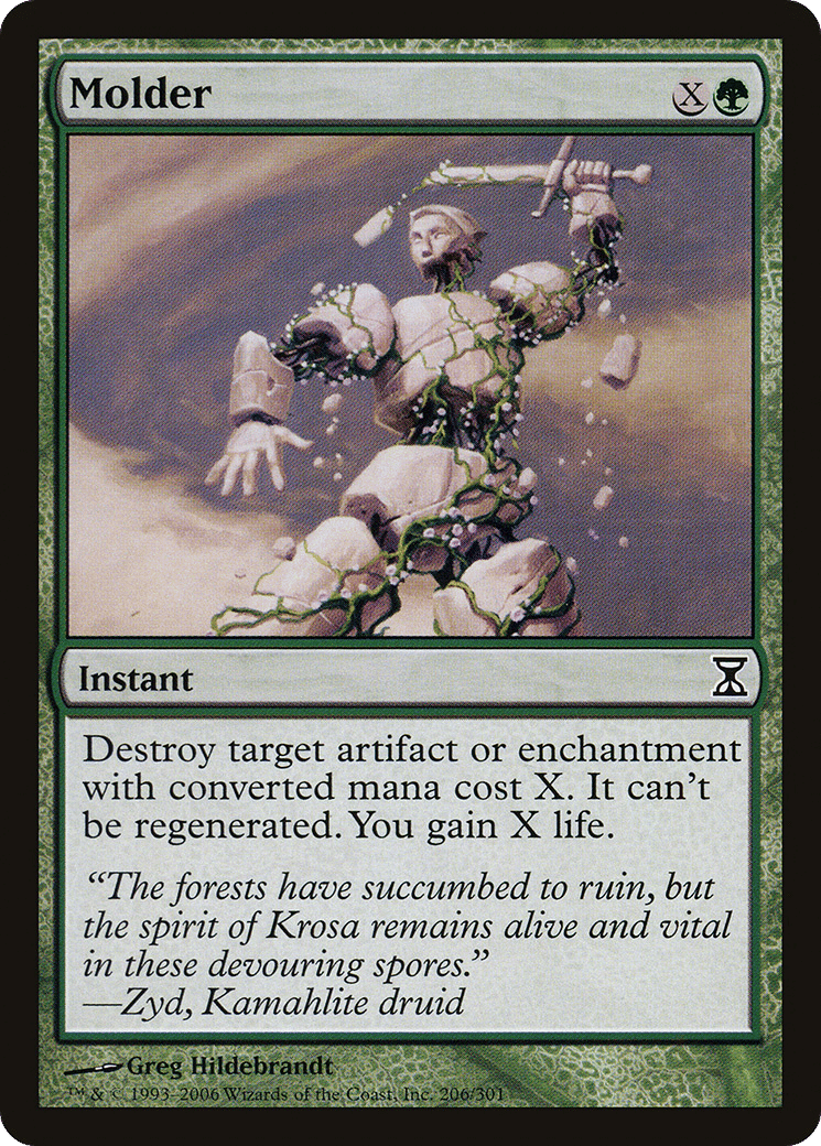 Molder — Time Spiral — Magic: The Gathering