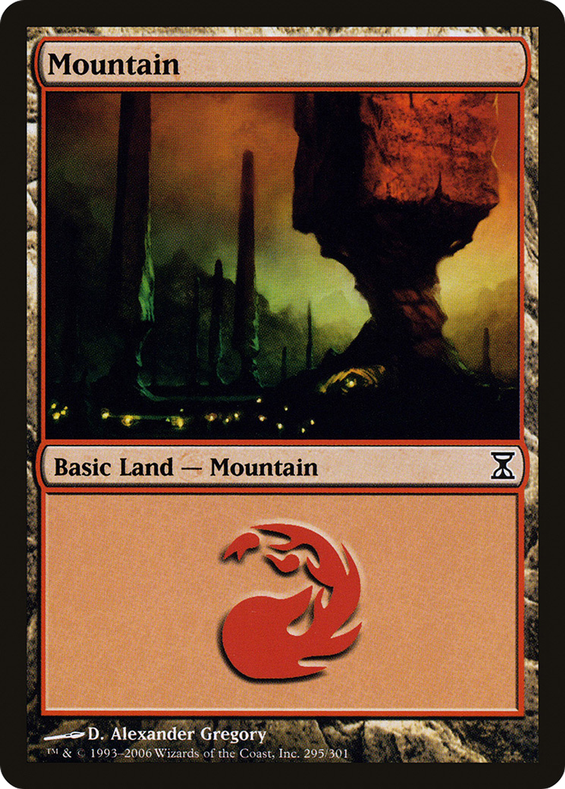 Mountain — Time Spiral — Magic: The Gathering