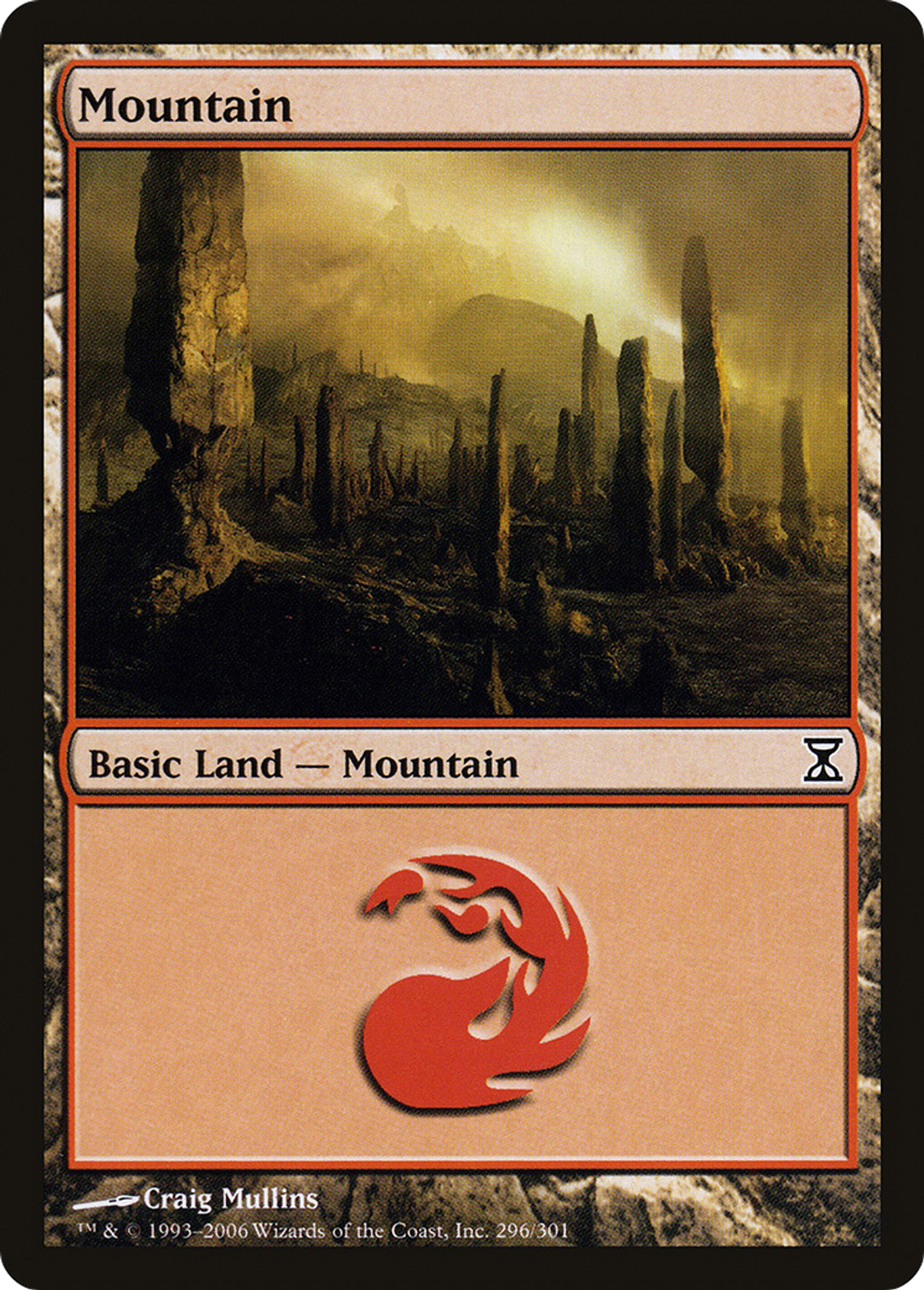 Mountain — Time Spiral — Magic: The Gathering