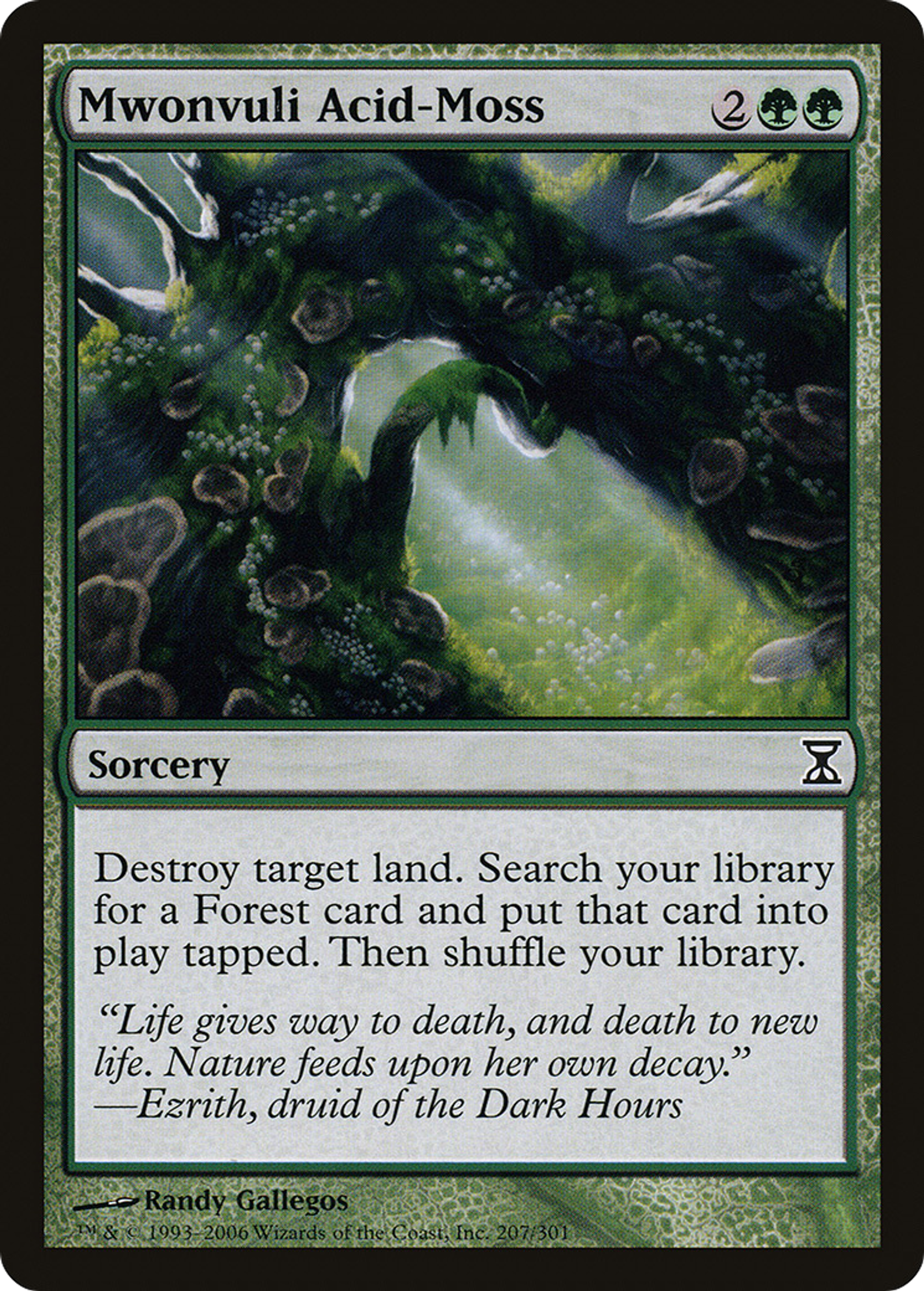 Mousse acide de la Mwônvouli — Time Spiral — Magic: The Gathering