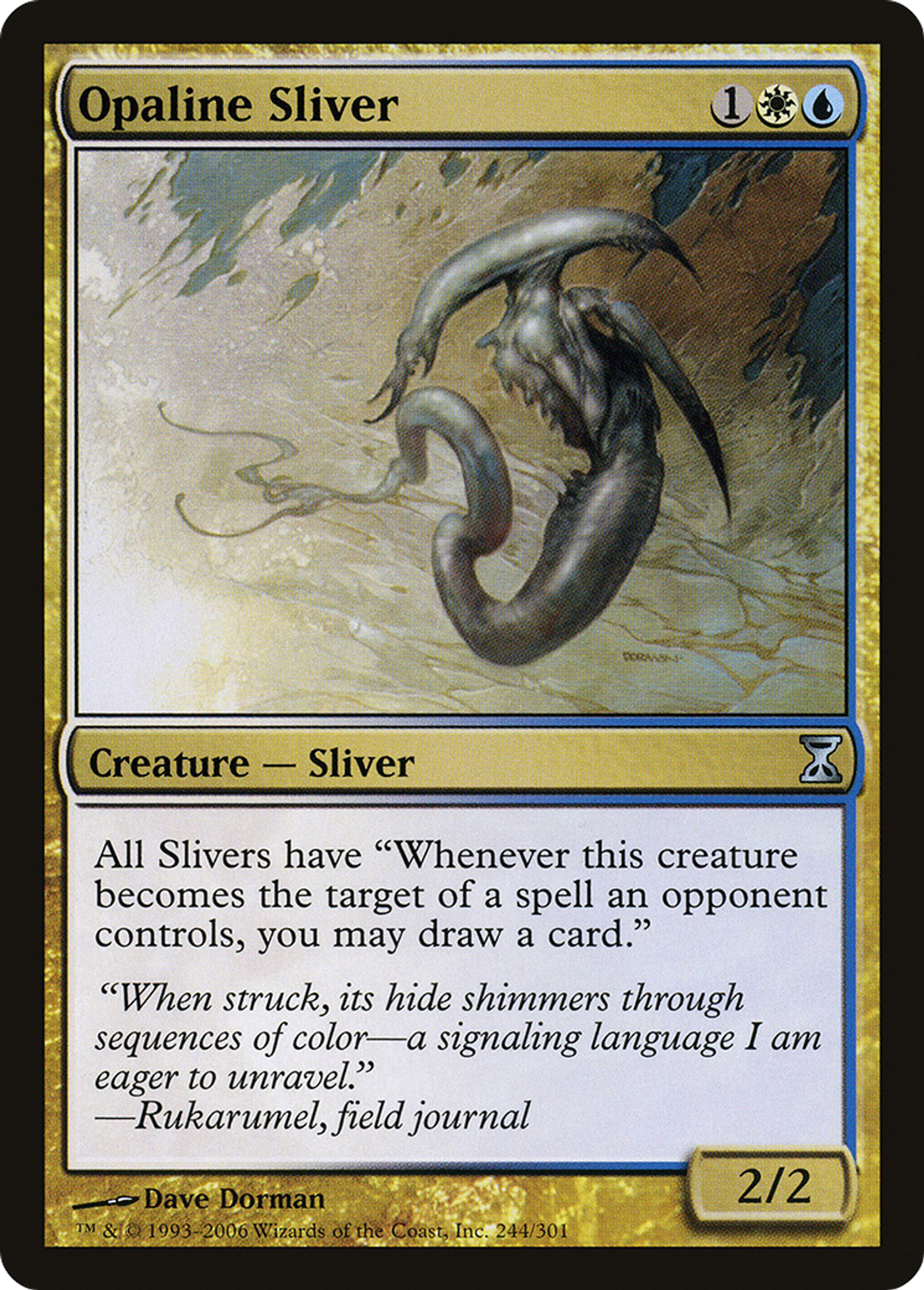 Slivoïde opalin — Time Spiral — Magic: The Gathering
