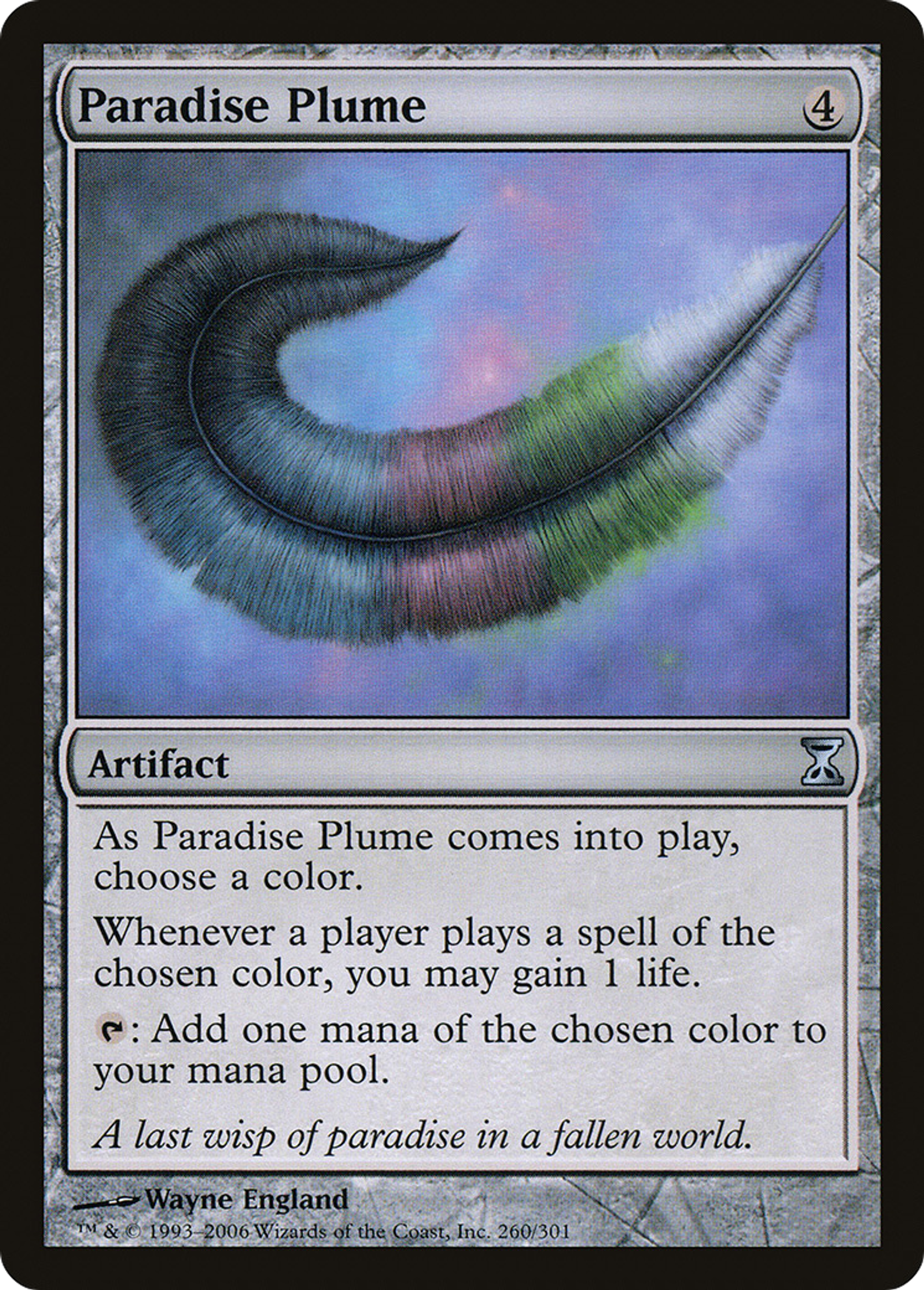 Panache de paradis — Time Spiral — Magic: The Gathering