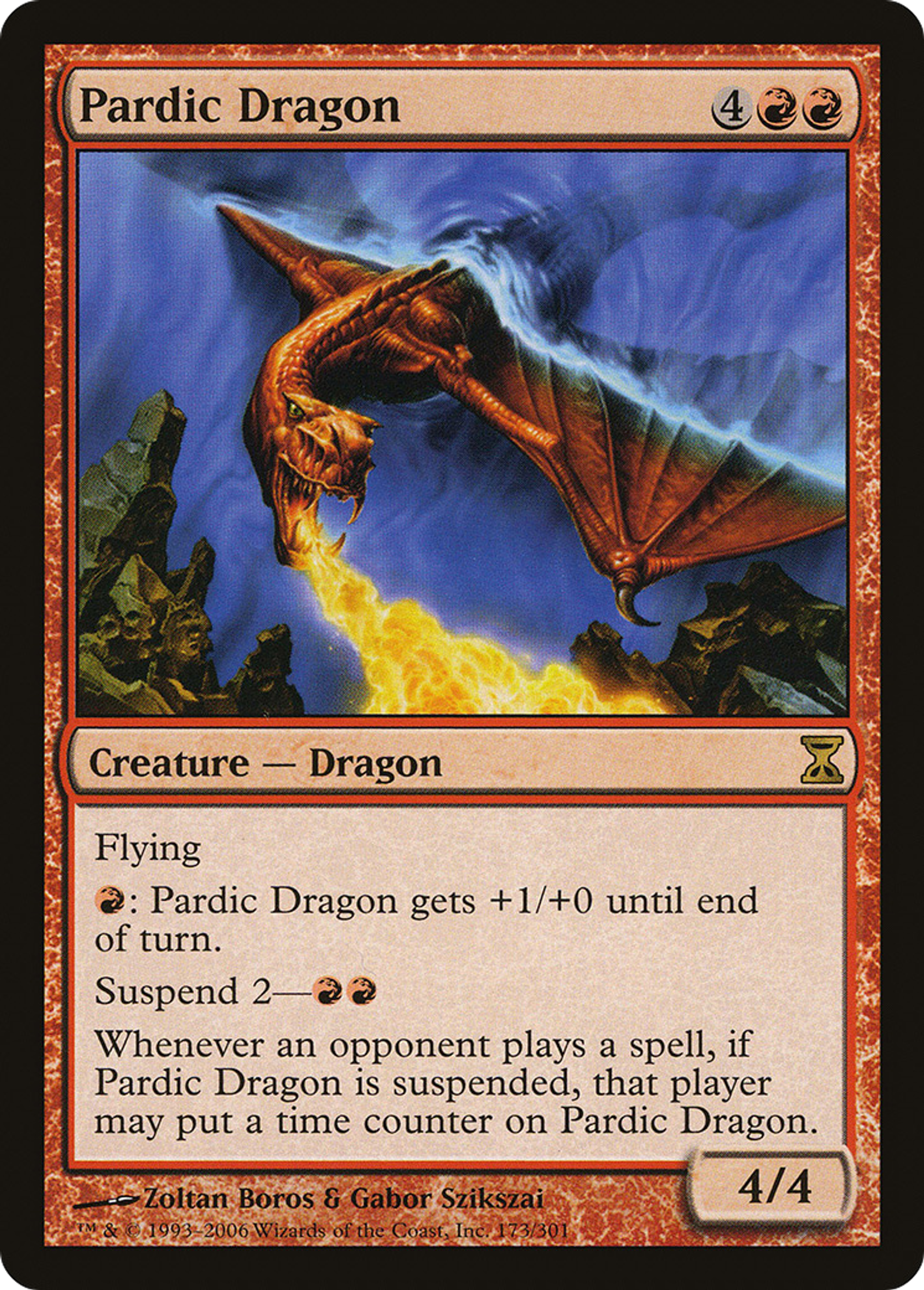 Dragon pardique — Time Spiral — Magic: The Gathering