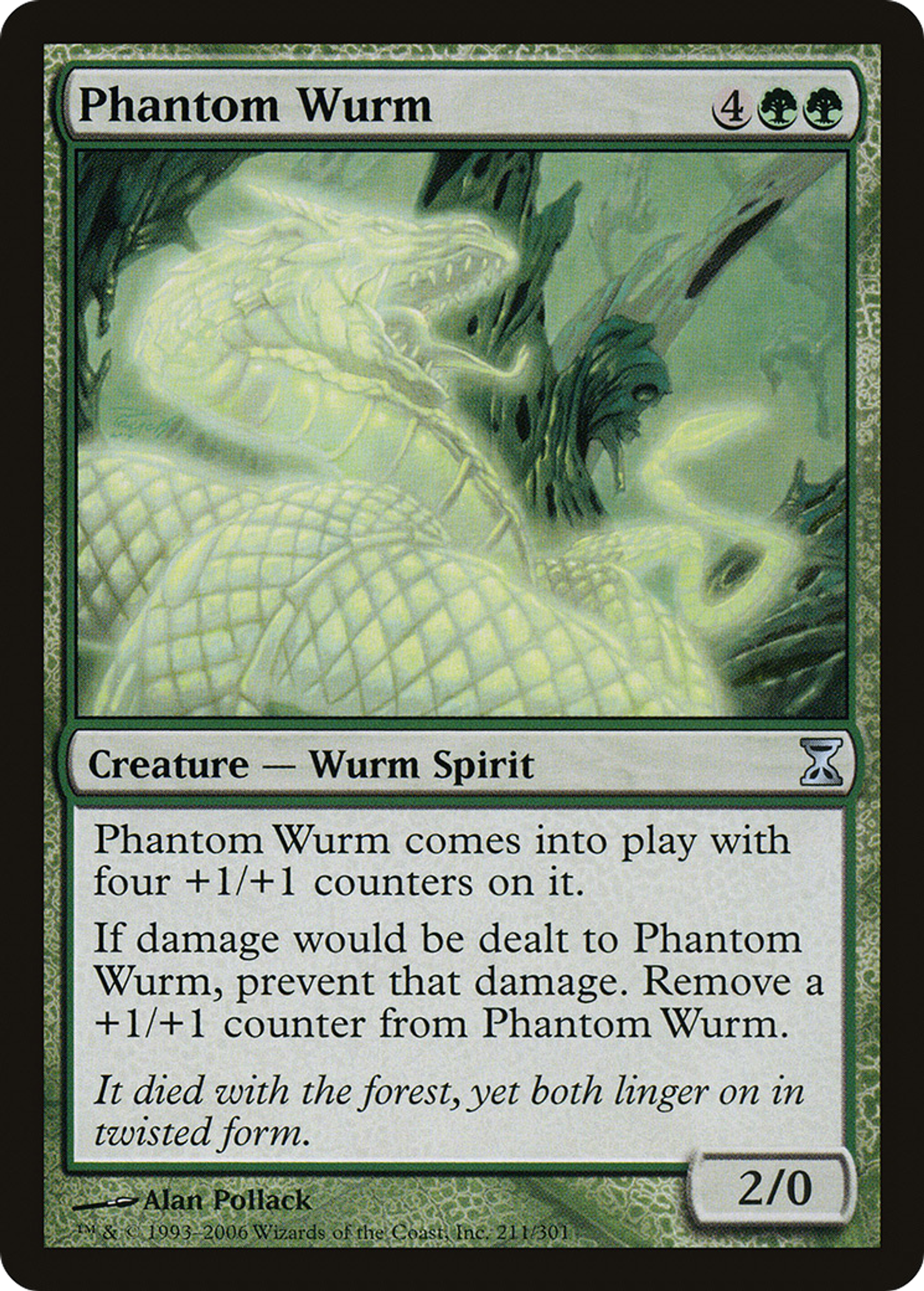 Guivre fantomatique — Time Spiral — Magic: The Gathering