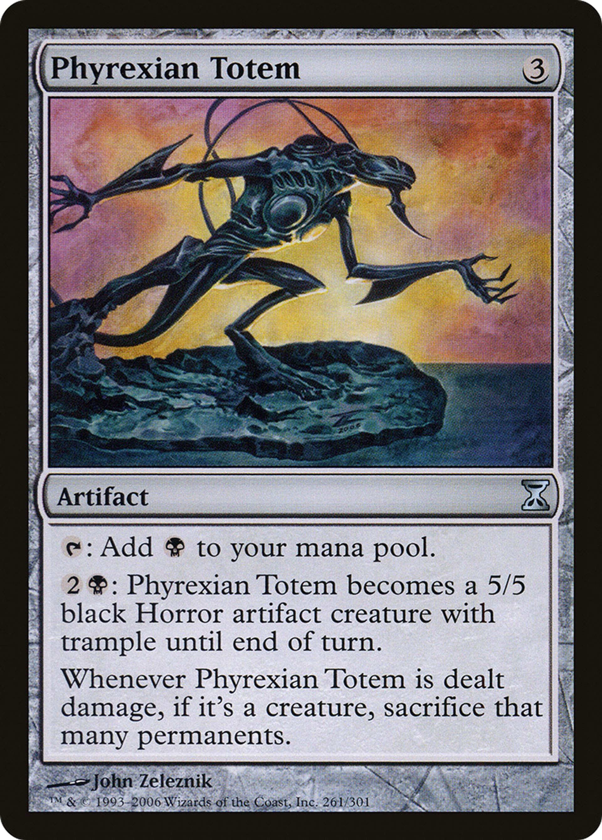 Totem de Phyrexia — Time Spiral — Magic: The Gathering