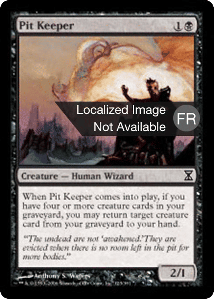 Gardien de la fosse — Time Spiral — Magic: The Gathering