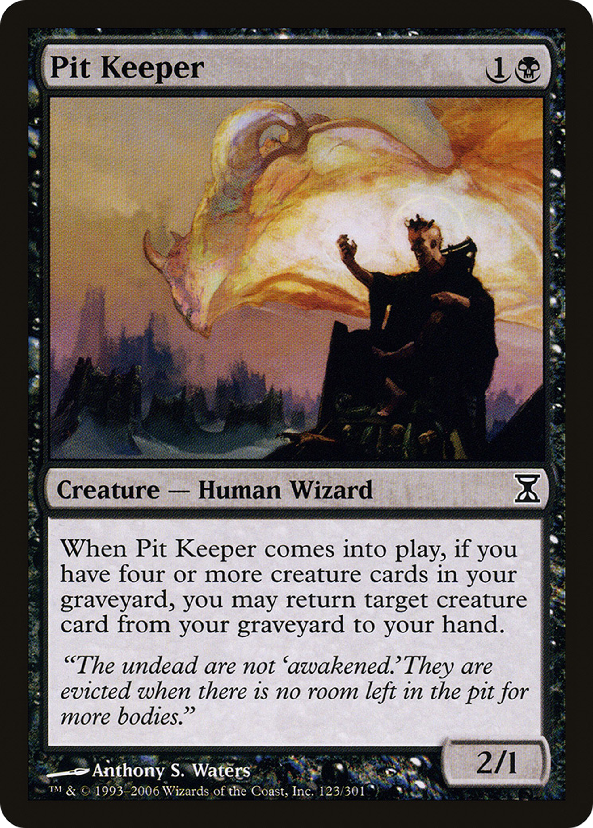 Pit Keeper — Time Spiral — Magic: The Gathering