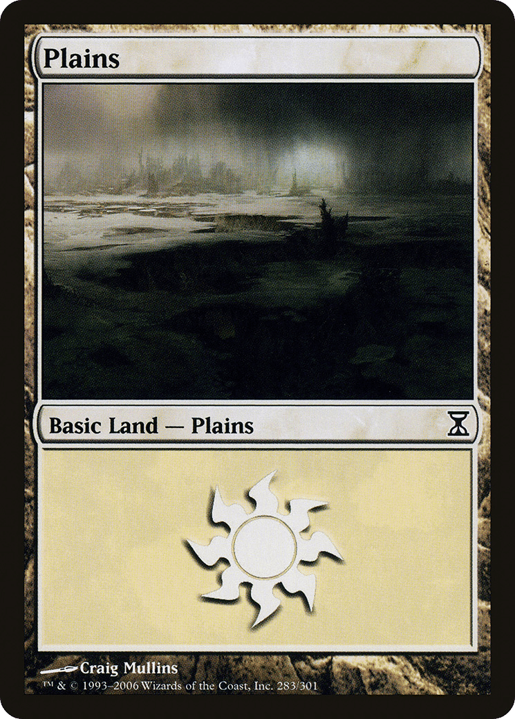 Plains — Time Spiral — Magic: The Gathering