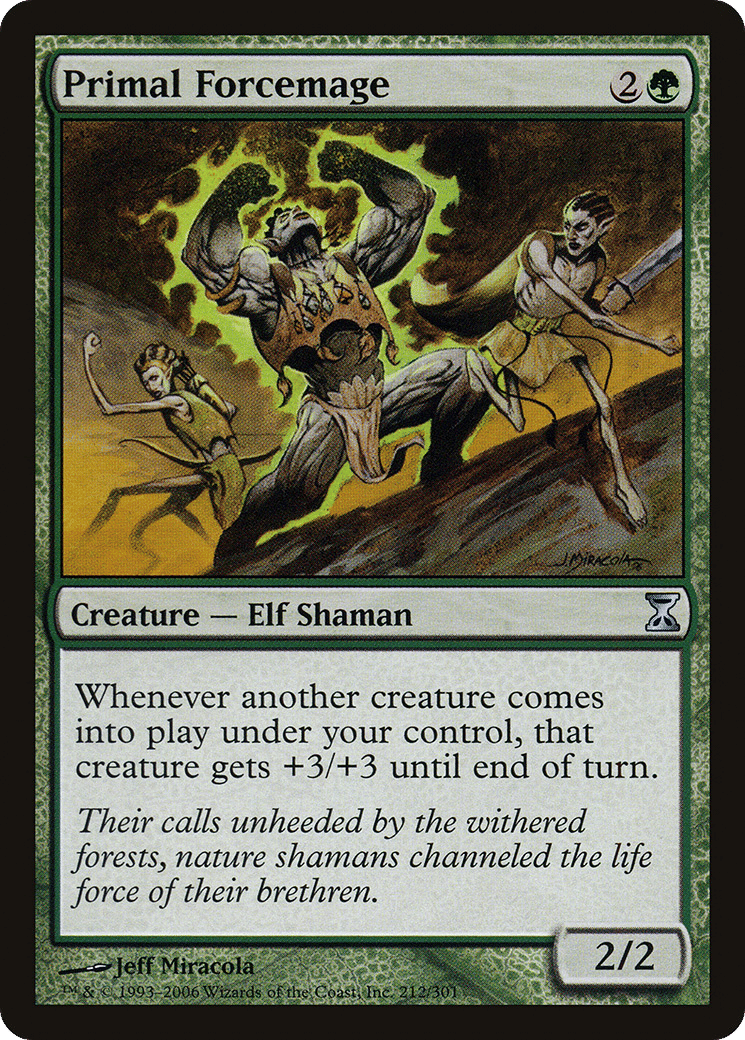 Primal Forcemage — Time Spiral — Magic: The Gathering