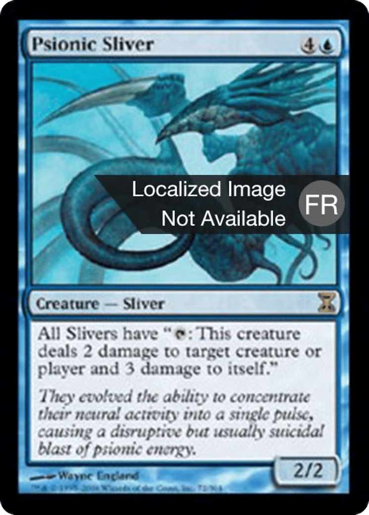 Slivoïde psionique — Time Spiral — Magic: The Gathering