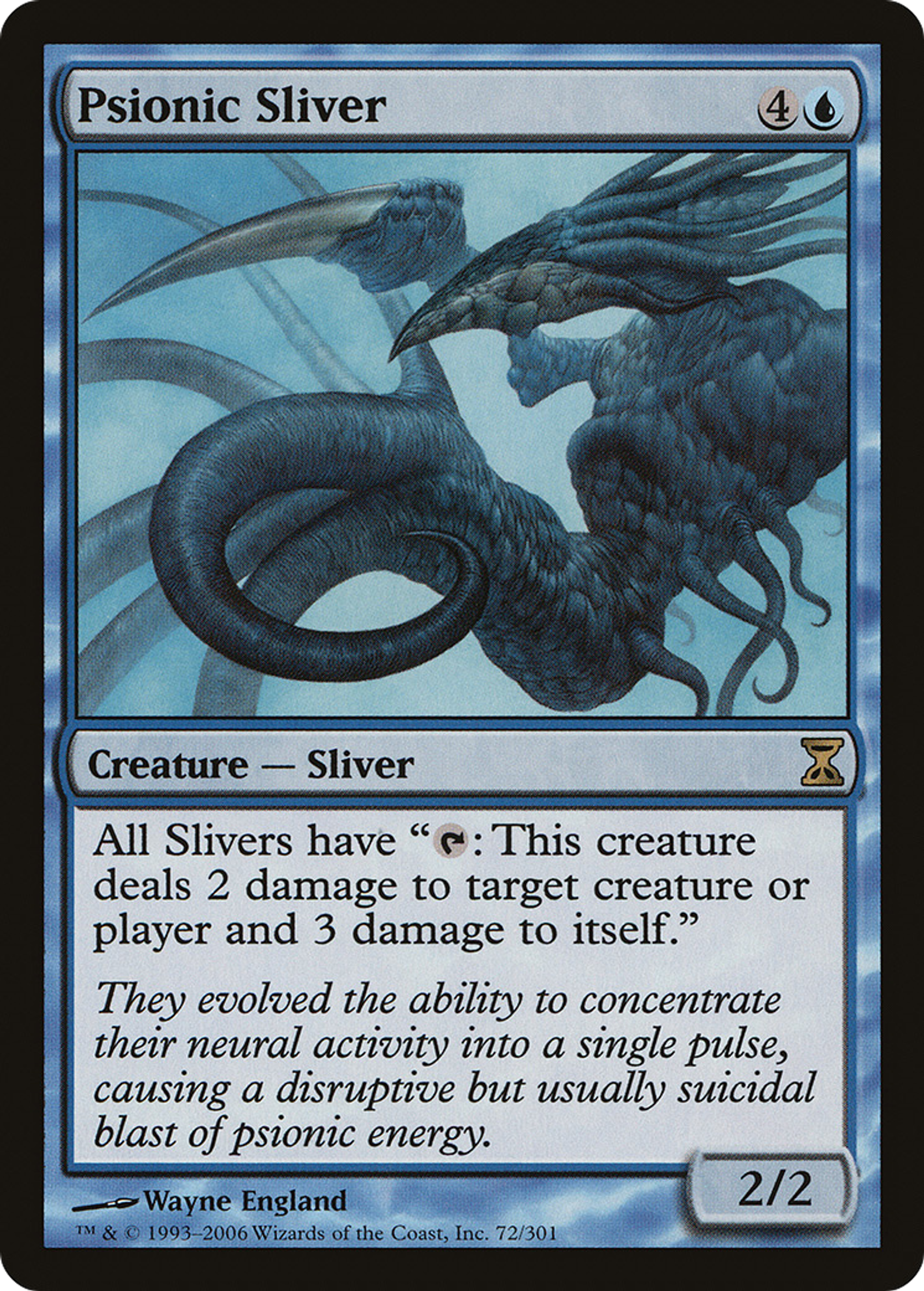 Psionic Sliver — Time Spiral — Magic: The Gathering