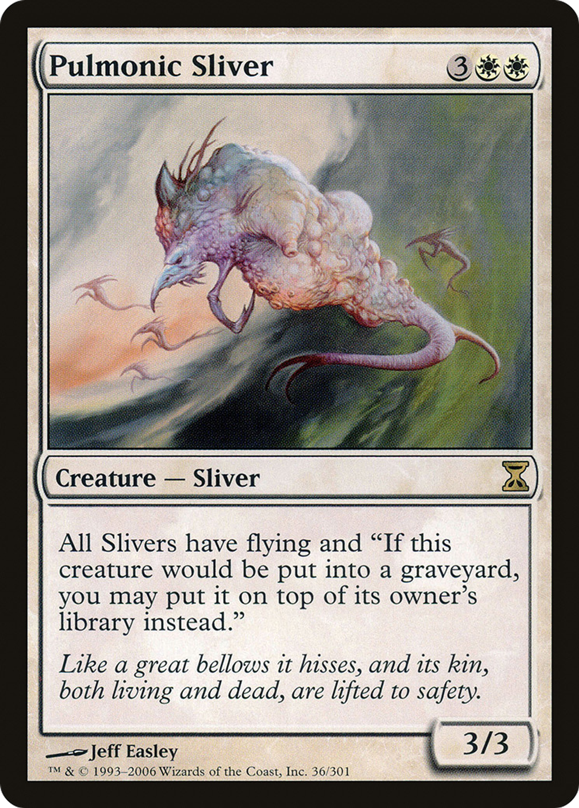 Pulmonic Sliver — Time Spiral — Magic: The Gathering