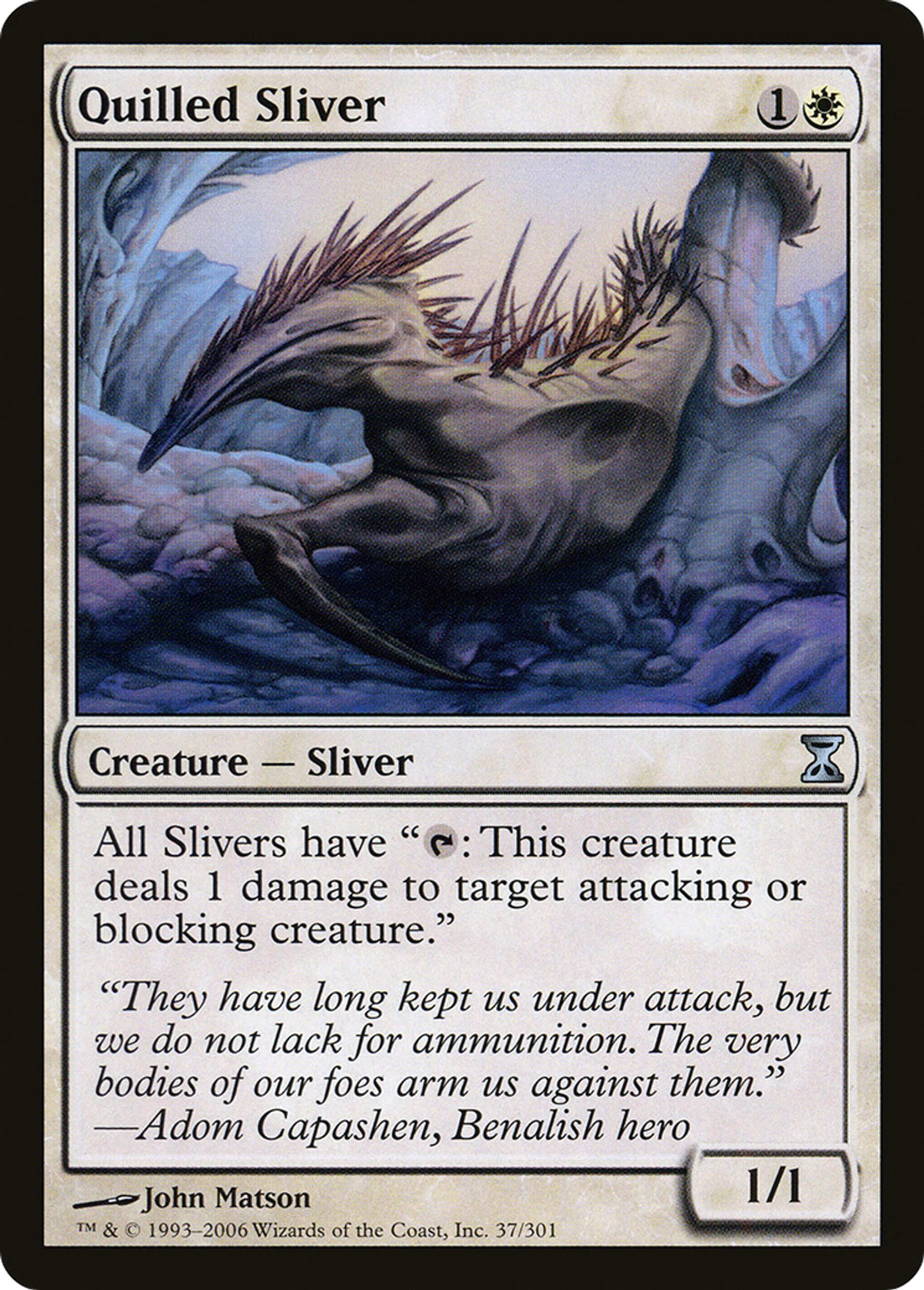 Quilled Sliver — Time Spiral — Magic: The Gathering
