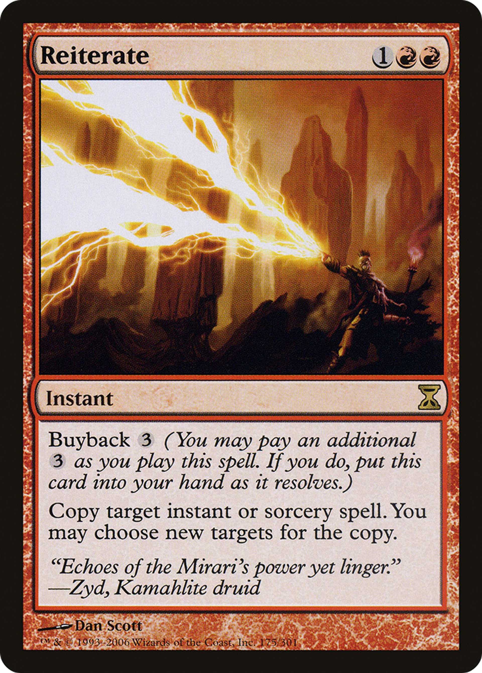 Réitération — Time Spiral — Magic: The Gathering