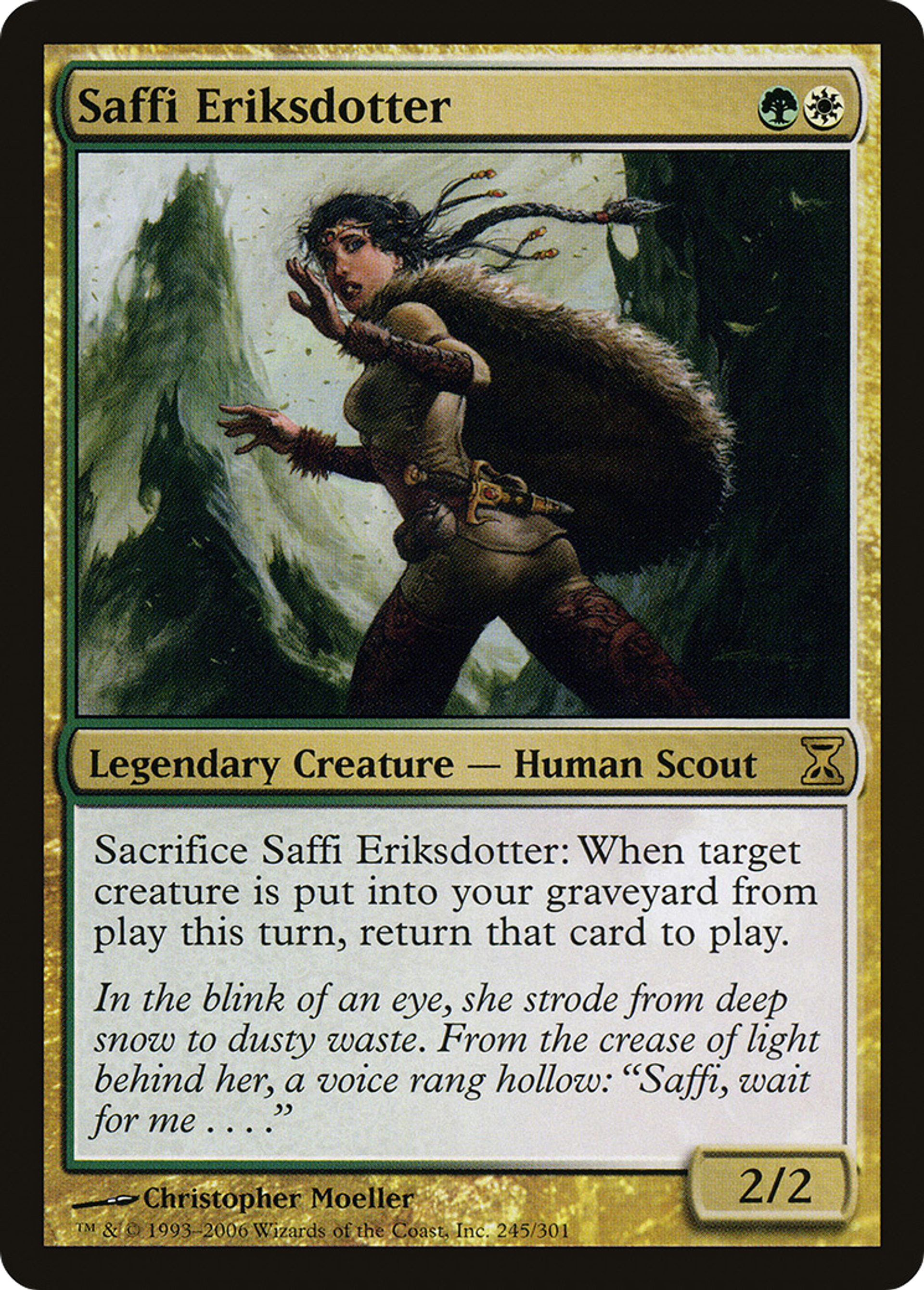 Saffi Eriksdotter — Time Spiral — Magic: The Gathering