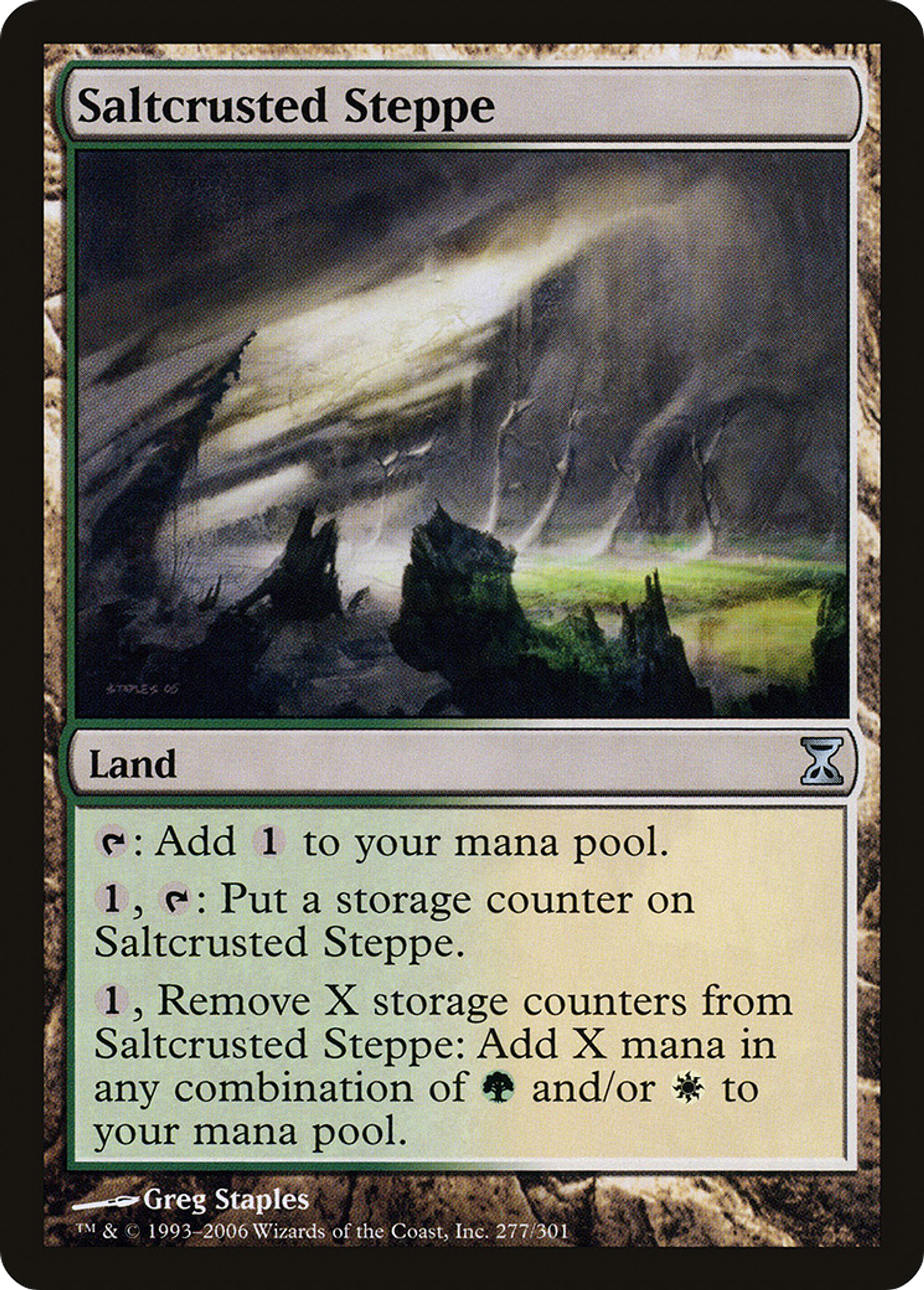 Steppes de sel — Time Spiral — Magic: The Gathering