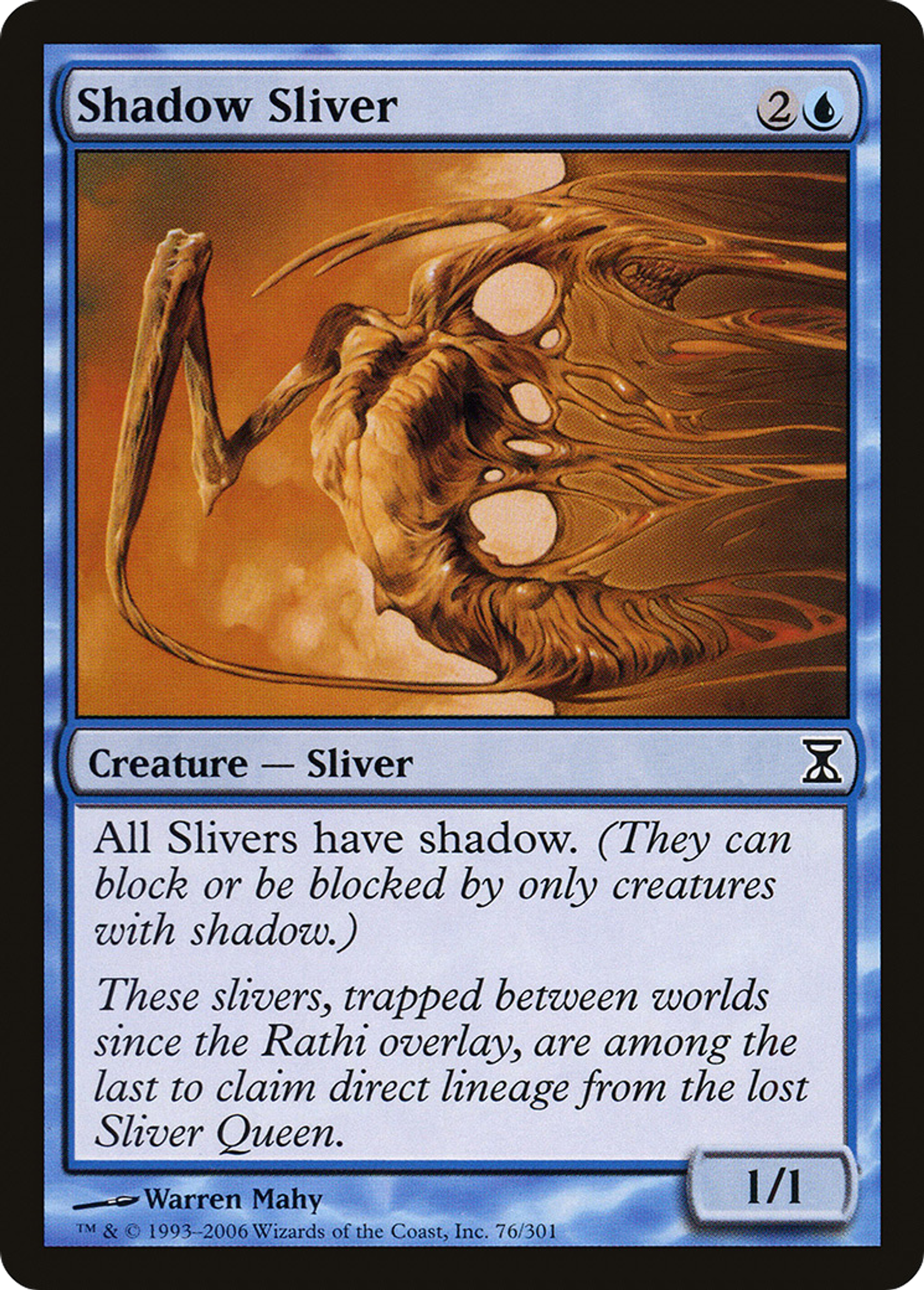 Shadow Sliver — Time Spiral — Magic: The Gathering