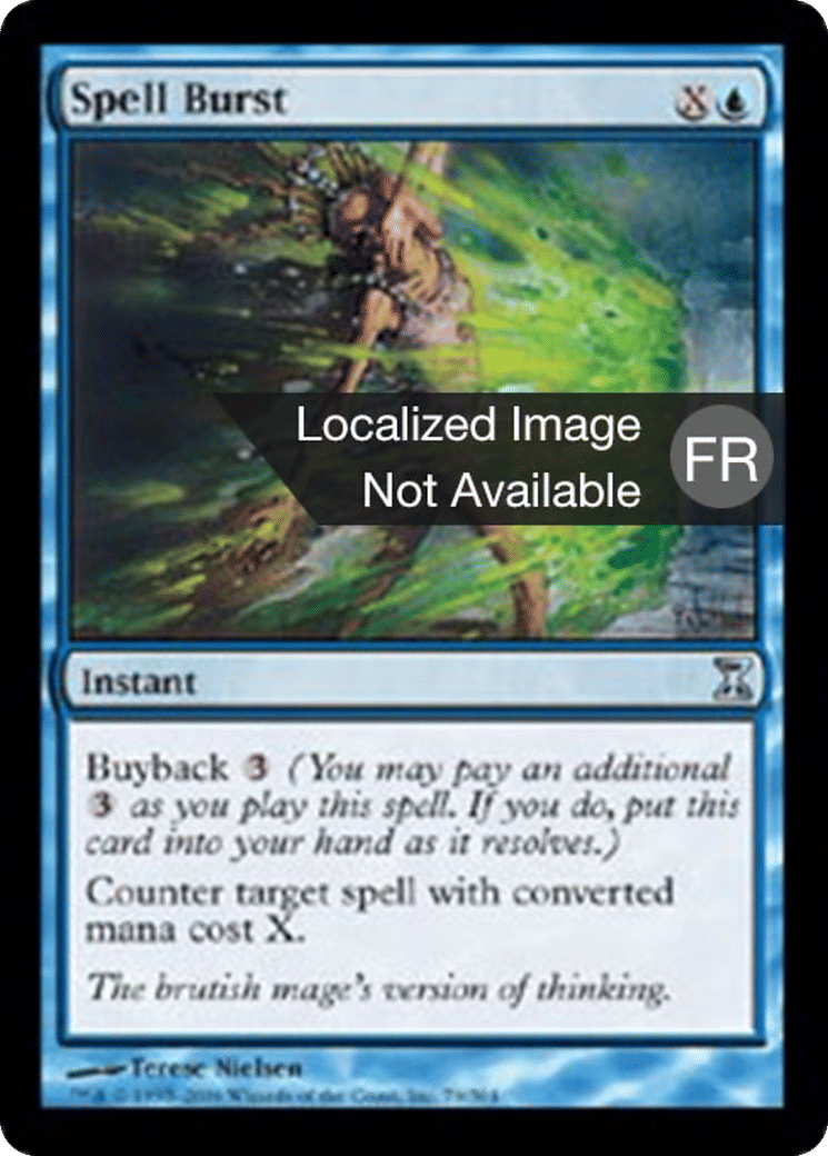 Explosion de sort — Time Spiral — Magic: The Gathering
