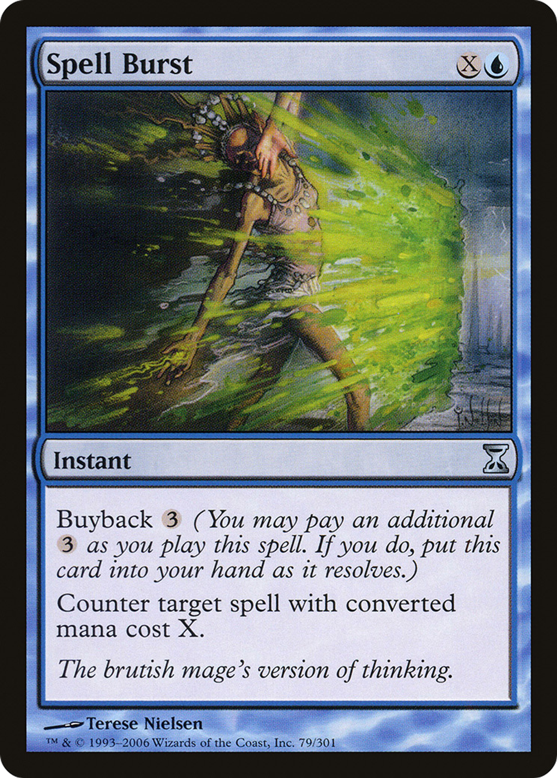 Spell Burst — Time Spiral — Magic: The Gathering