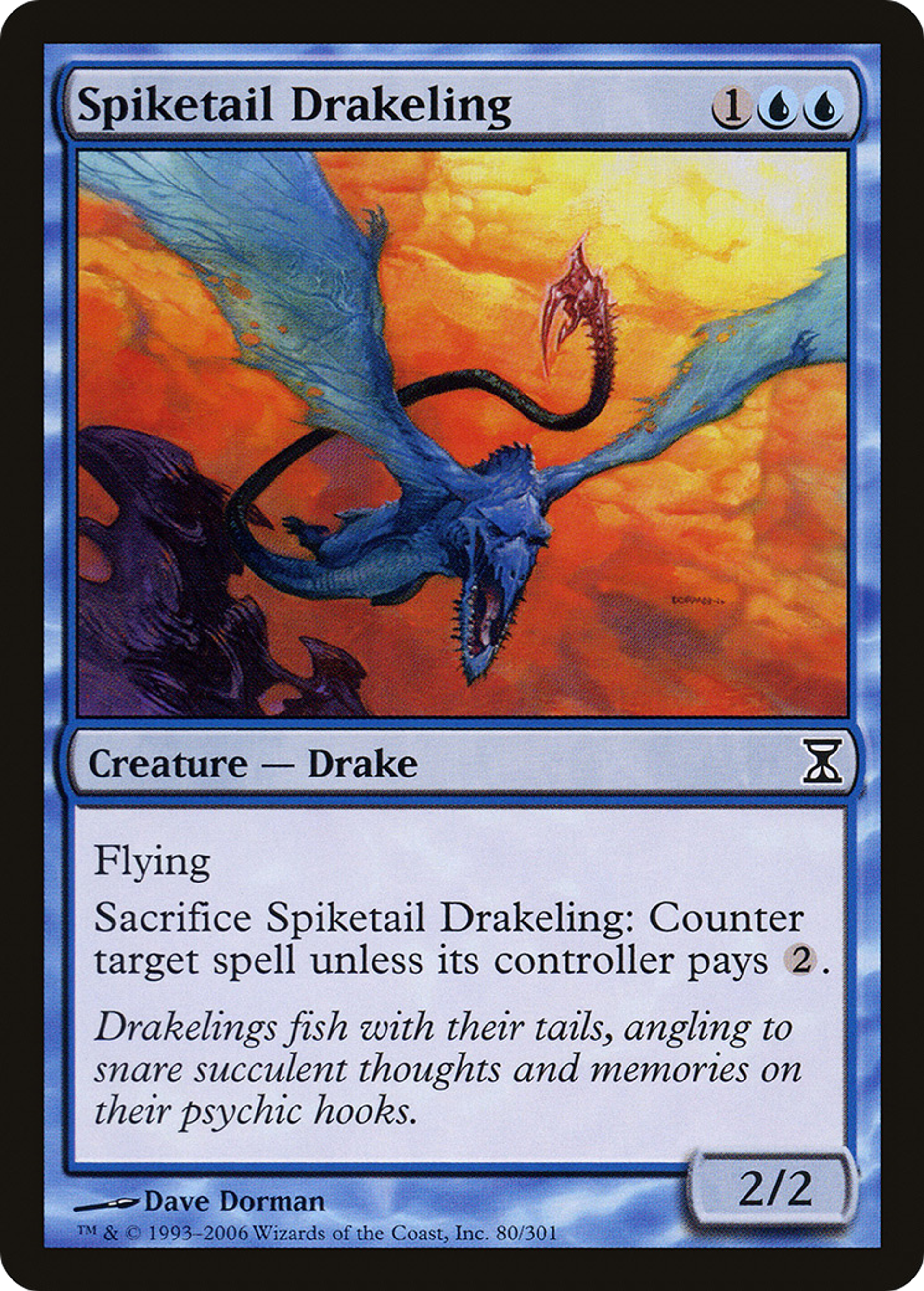 Spiketail Drakeling — Time Spiral — Magic: The Gathering