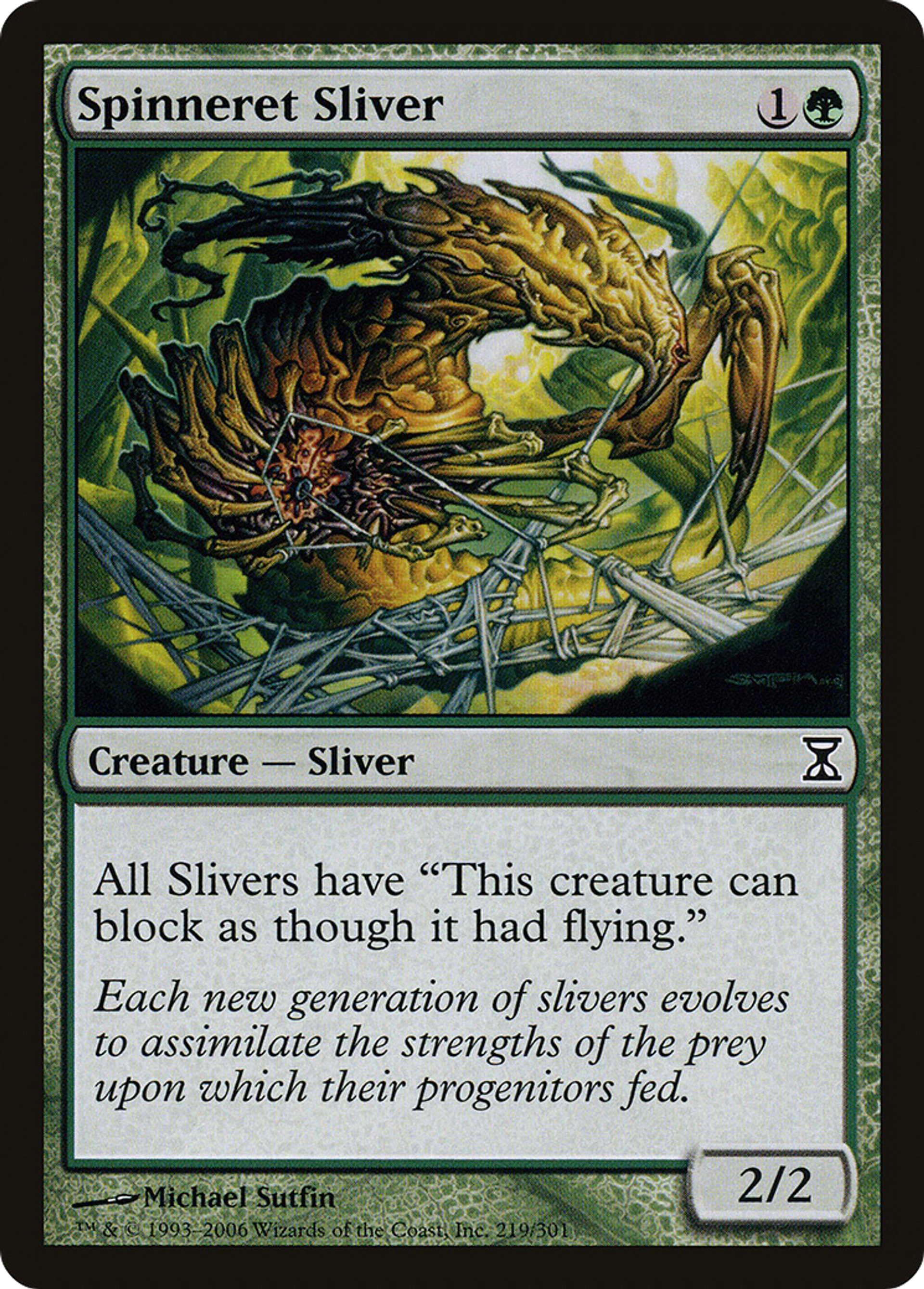Slivoïde à filière — Time Spiral — Magic: The Gathering