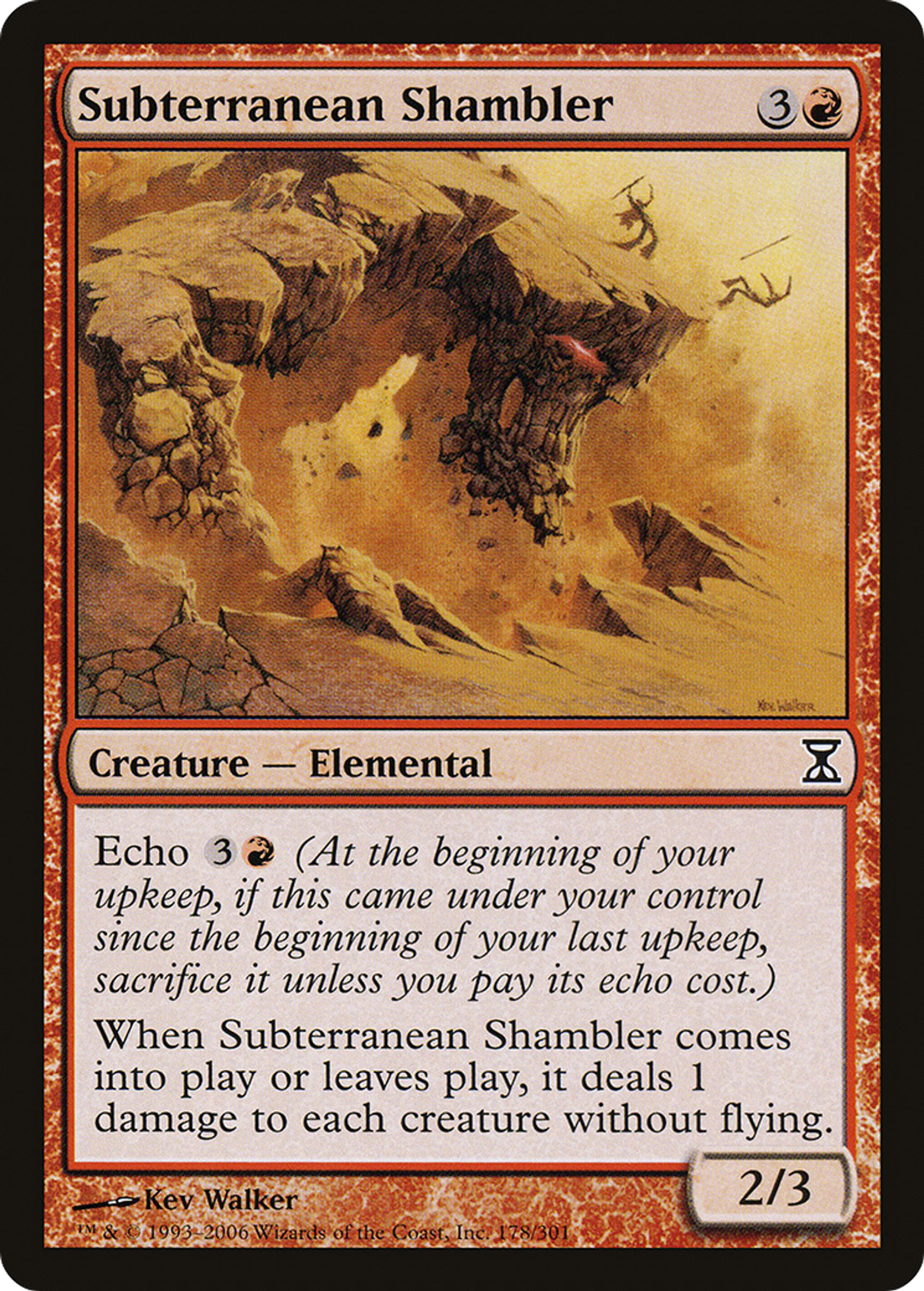 Escogriffe souterrain — Time Spiral — Magic: The Gathering