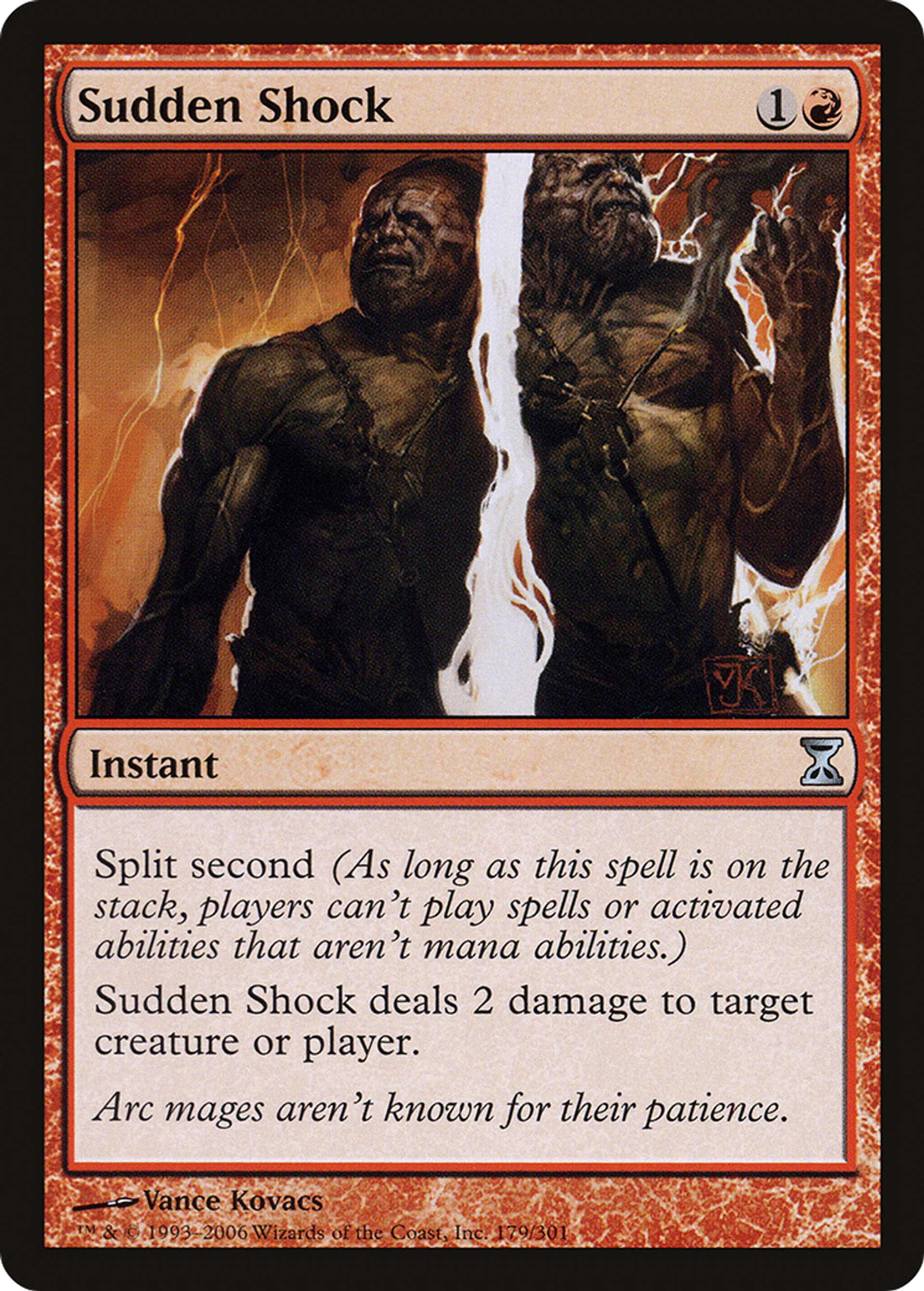 Choc soudain — Time Spiral — Magic: The Gathering
