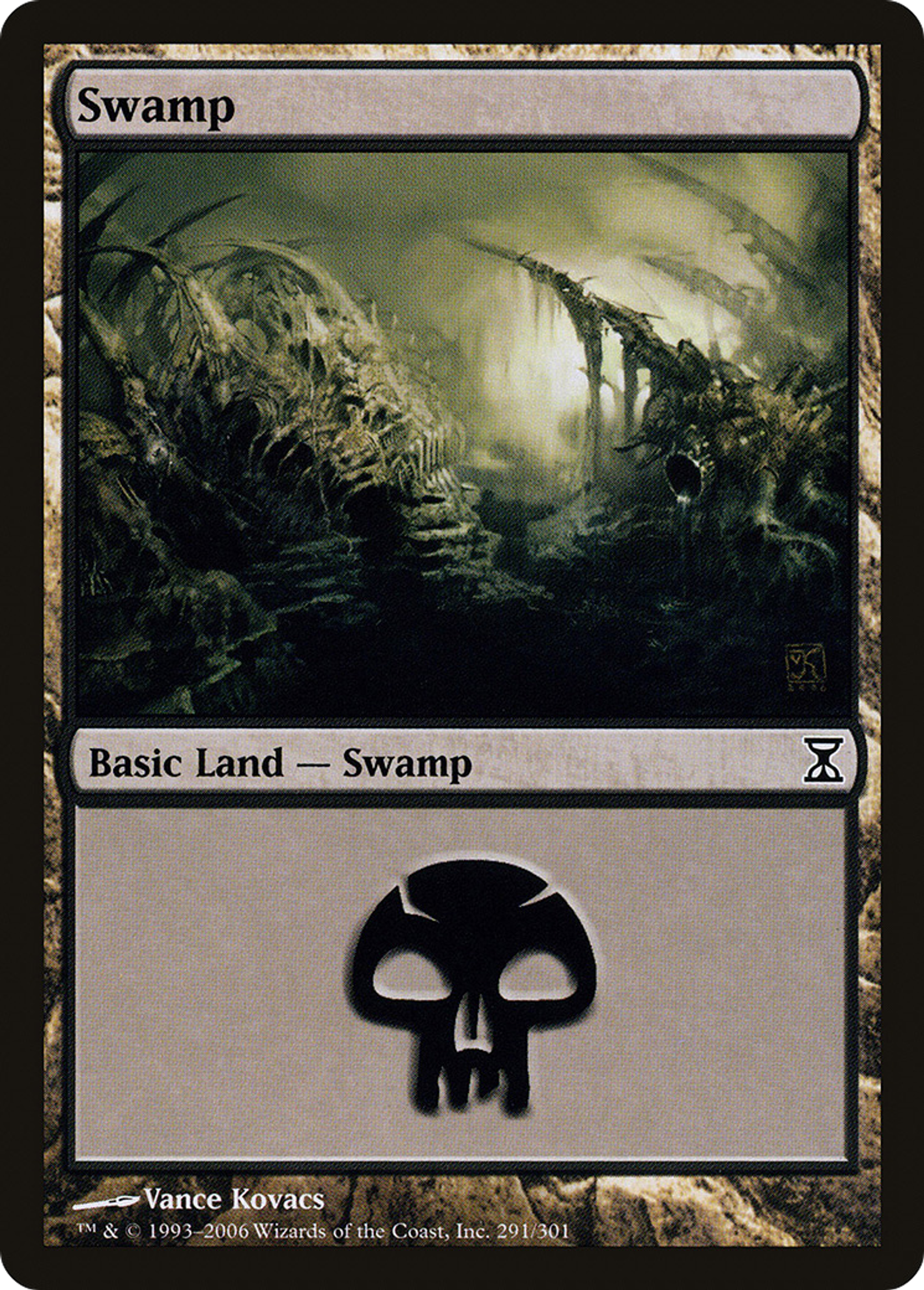 Swamp — Time Spiral — Magic: The Gathering