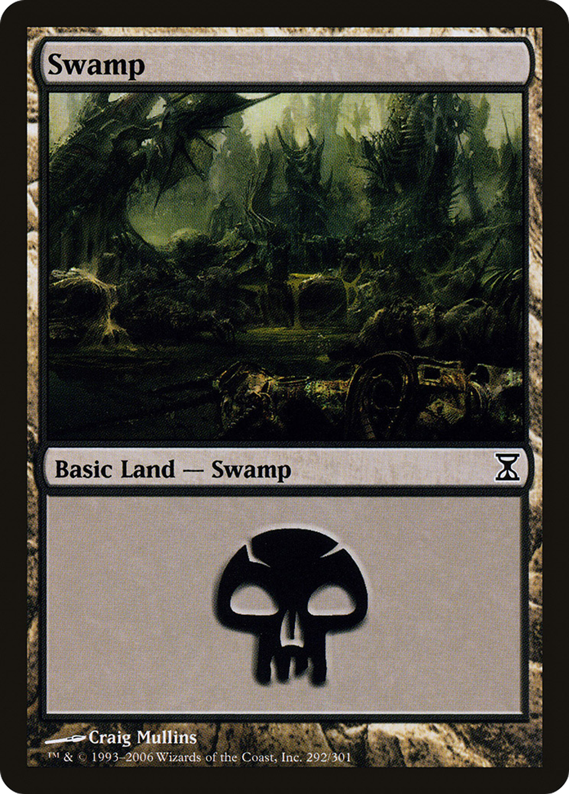 Swamp — Time Spiral — Magic: The Gathering