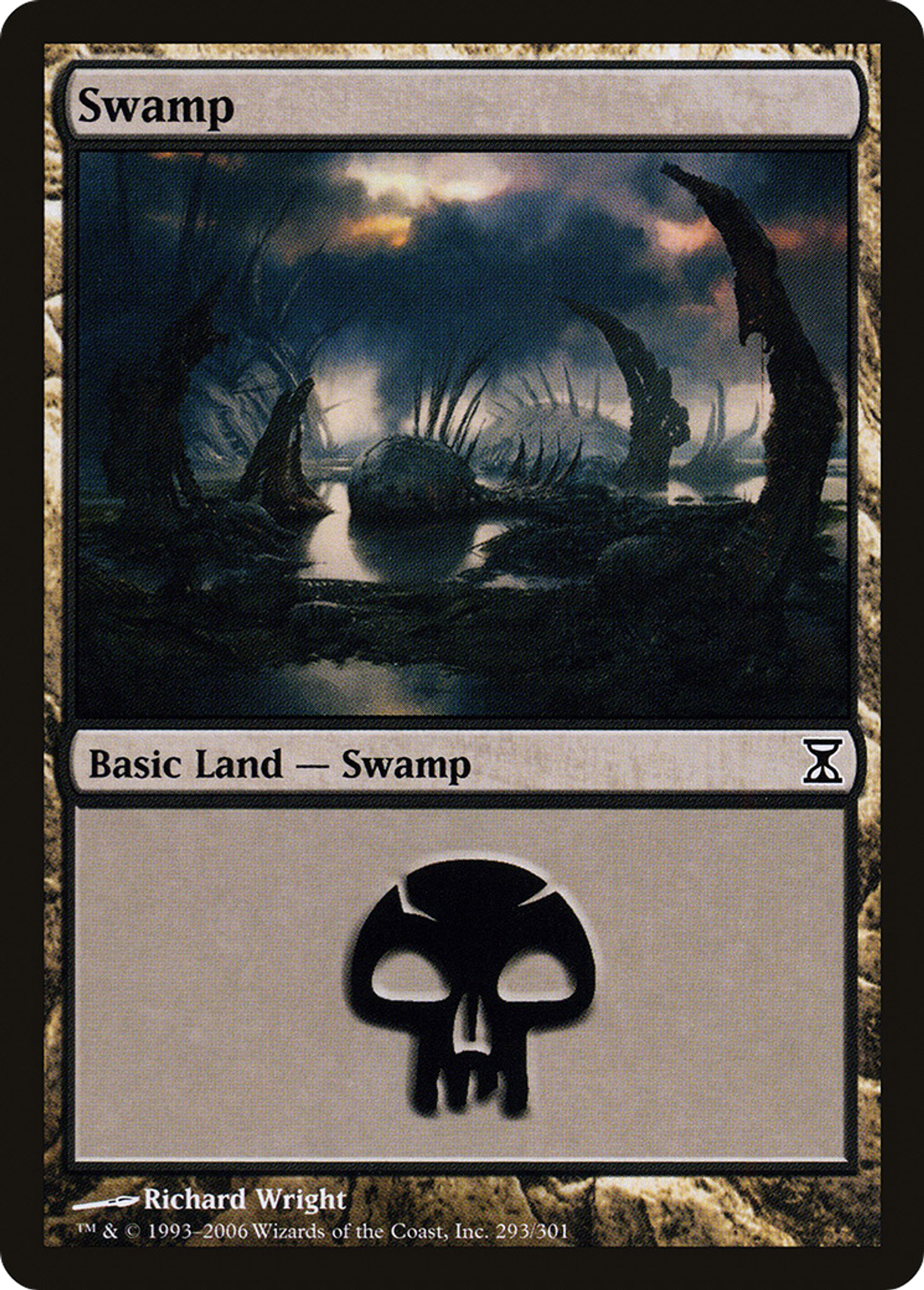 Swamp — Time Spiral — Magic: The Gathering