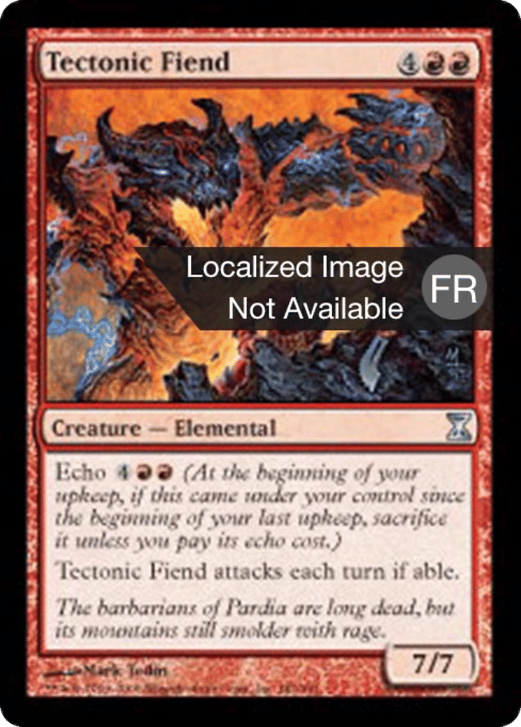 Fielleux tectonique — Time Spiral — Magic: The Gathering