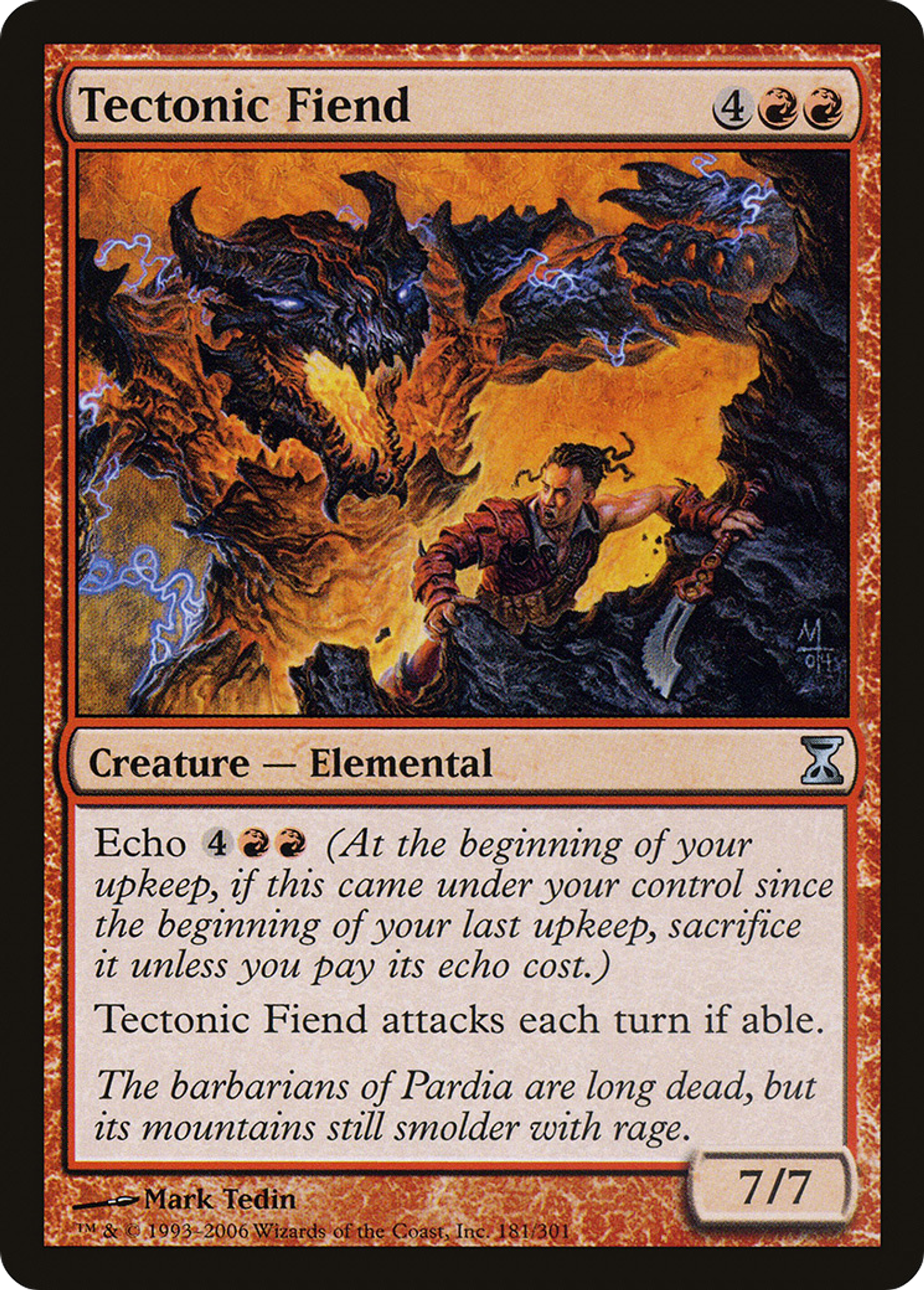 Fielleux tectonique — Time Spiral — Magic: The Gathering