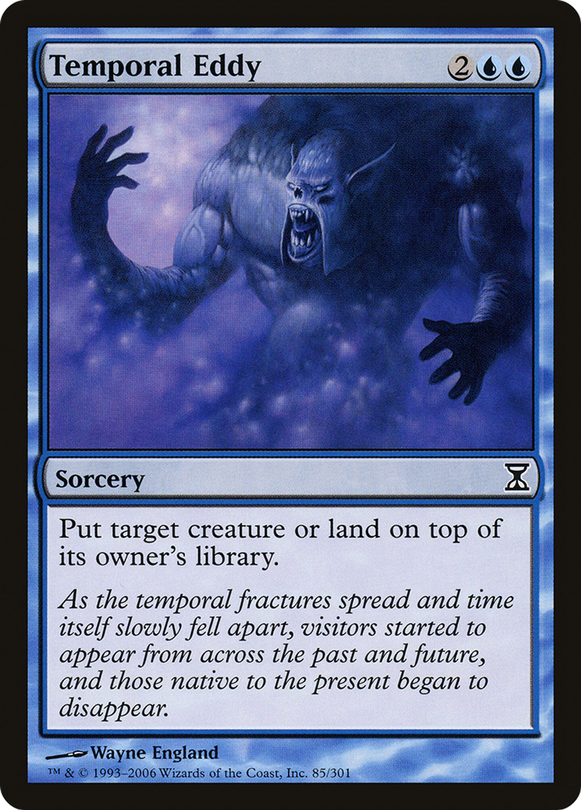 Temporal Eddy — Time Spiral — Magic: The Gathering