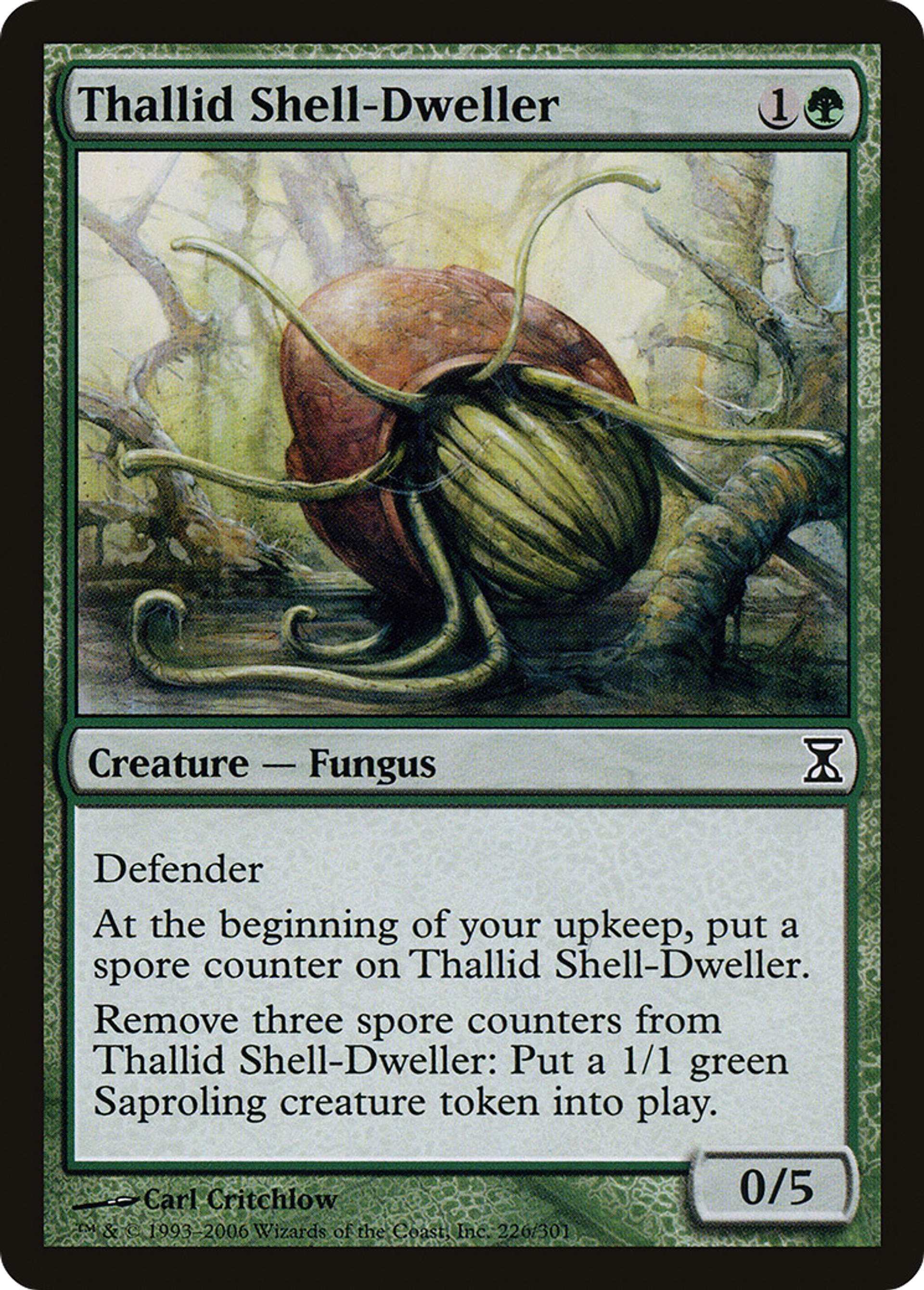 Thallidé encoquillé — Time Spiral — Magic: The Gathering
