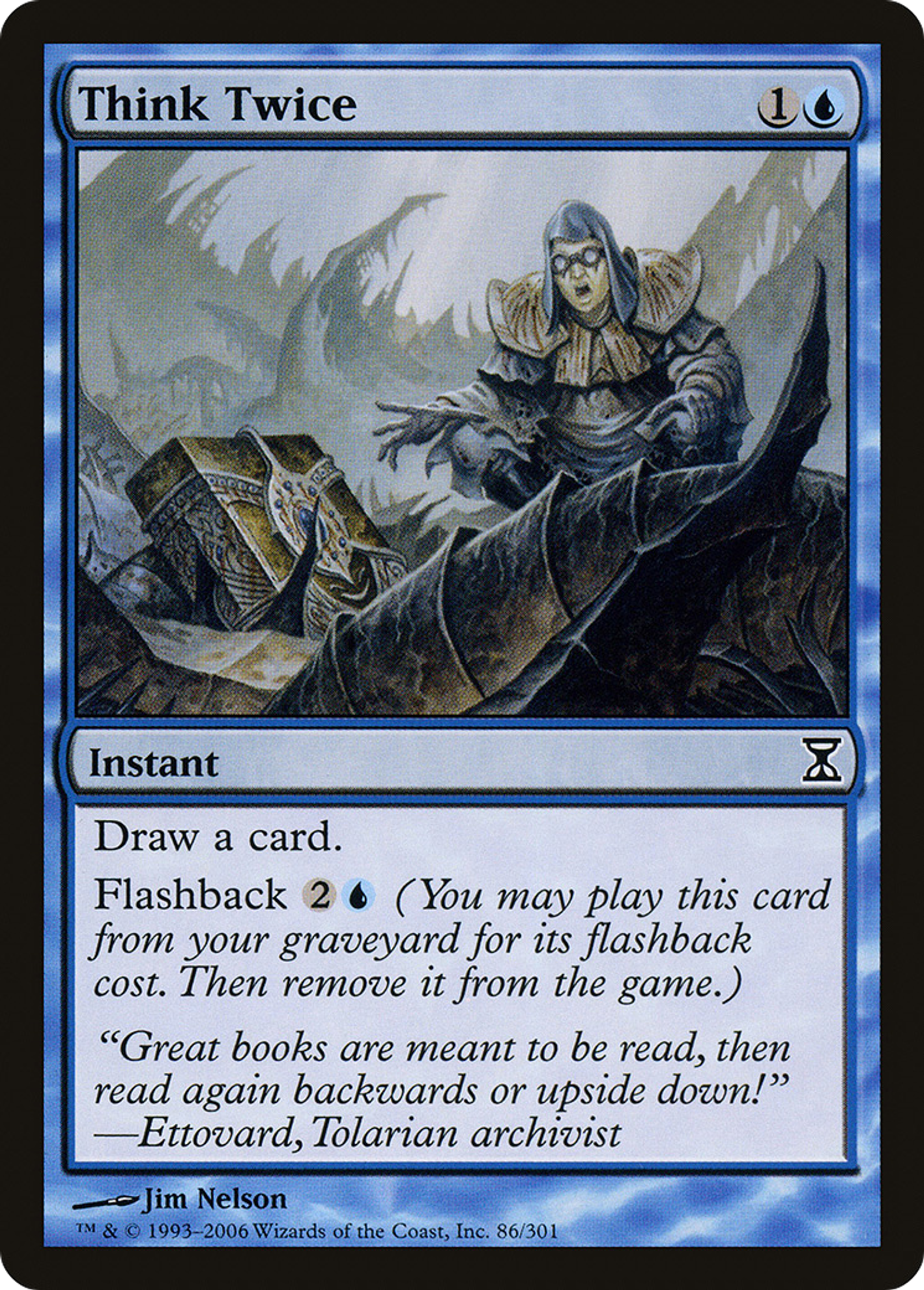 Think Twice — Time Spiral — Magic: The Gathering