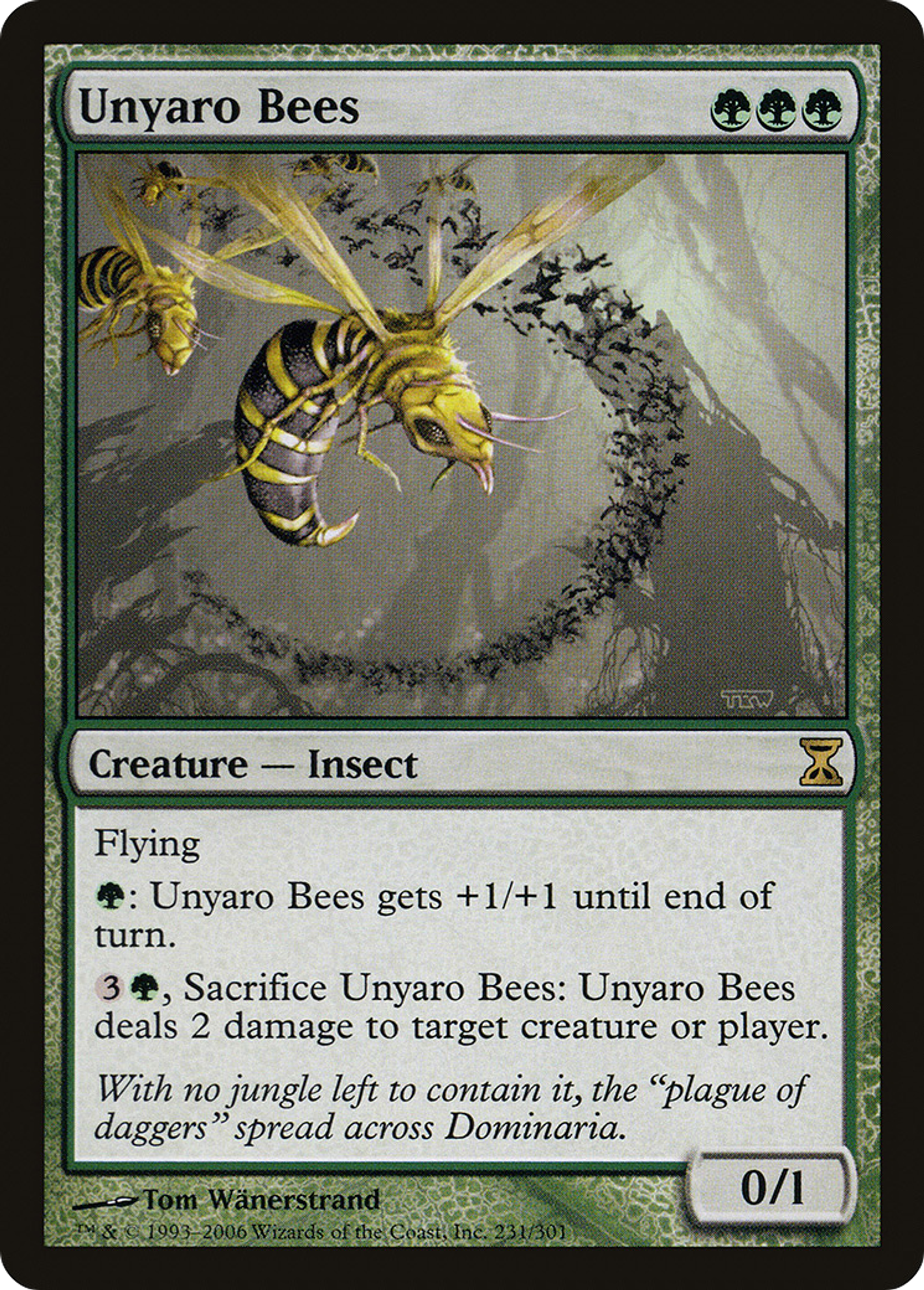 Abeilles de l'Ounyaro — Time Spiral — Magic: The Gathering