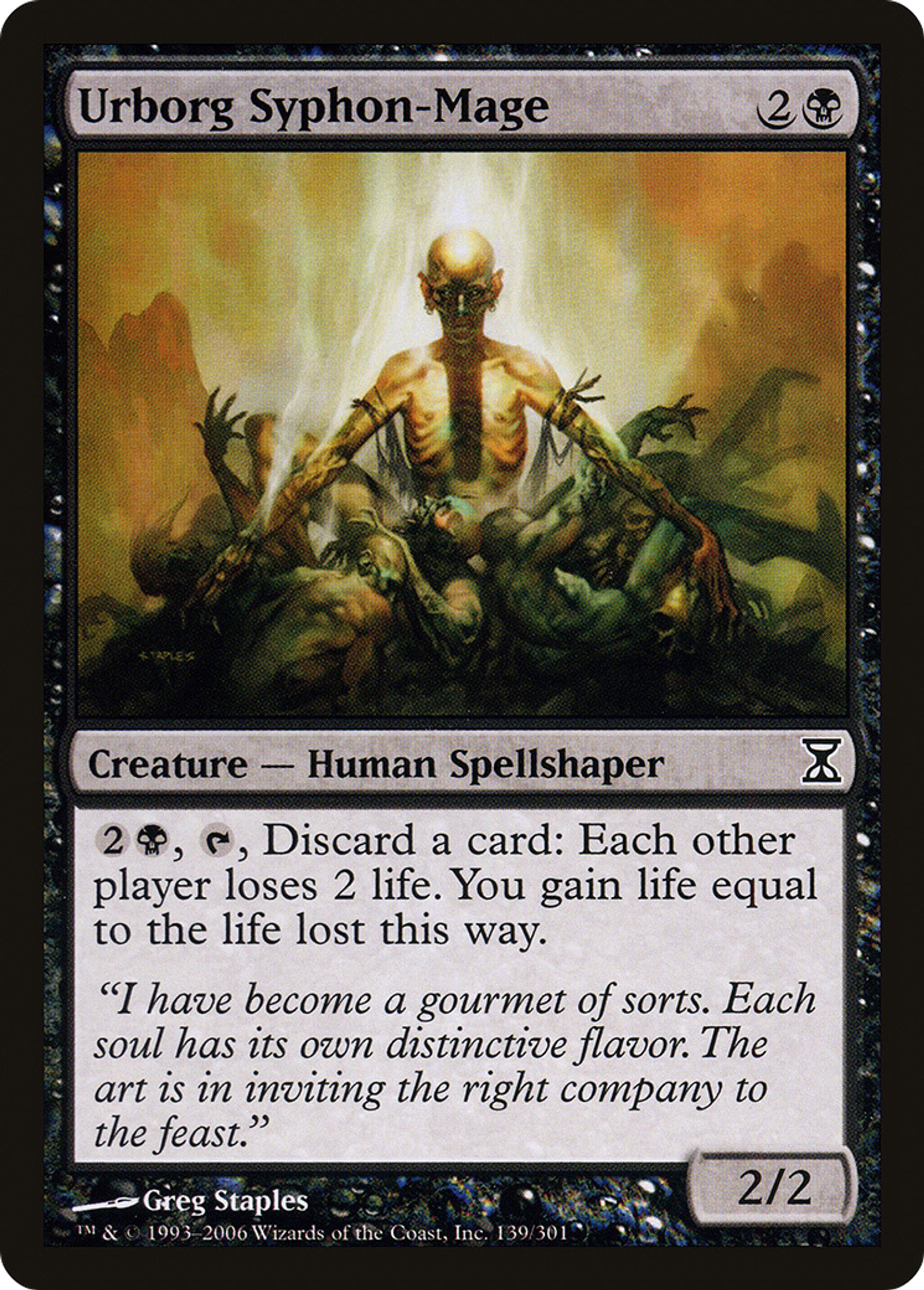 Urborg Syphon-Mage — Time Spiral — Magic: The Gathering