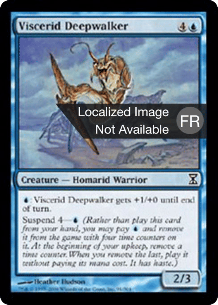 Marcheur des profondeurs viscéride — Time Spiral — Magic: The Gathering