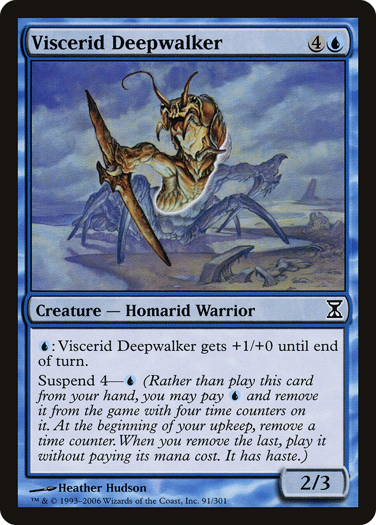 Viscerid Deepwalker — Time Spiral — Magic: The Gathering