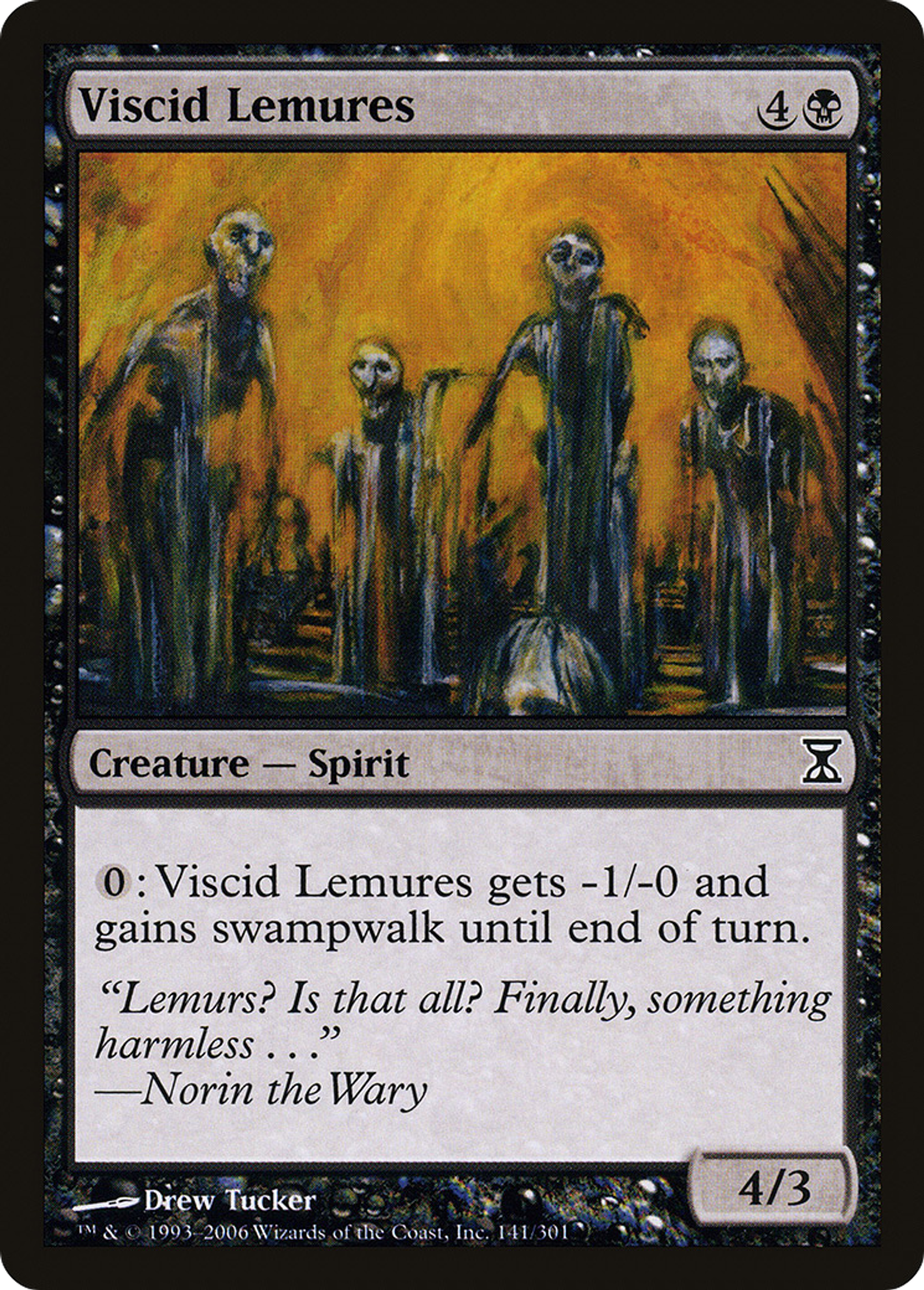 Viscid Lemures — Time Spiral — Magic: The Gathering