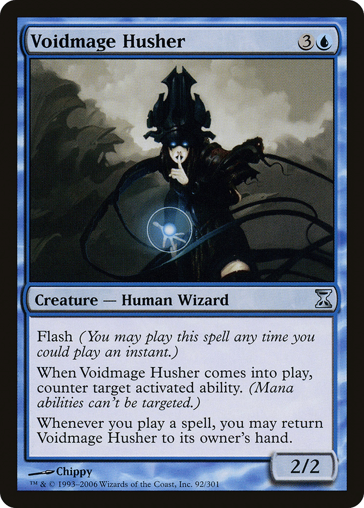 Voidmage Husher — Time Spiral — Magic: The Gathering