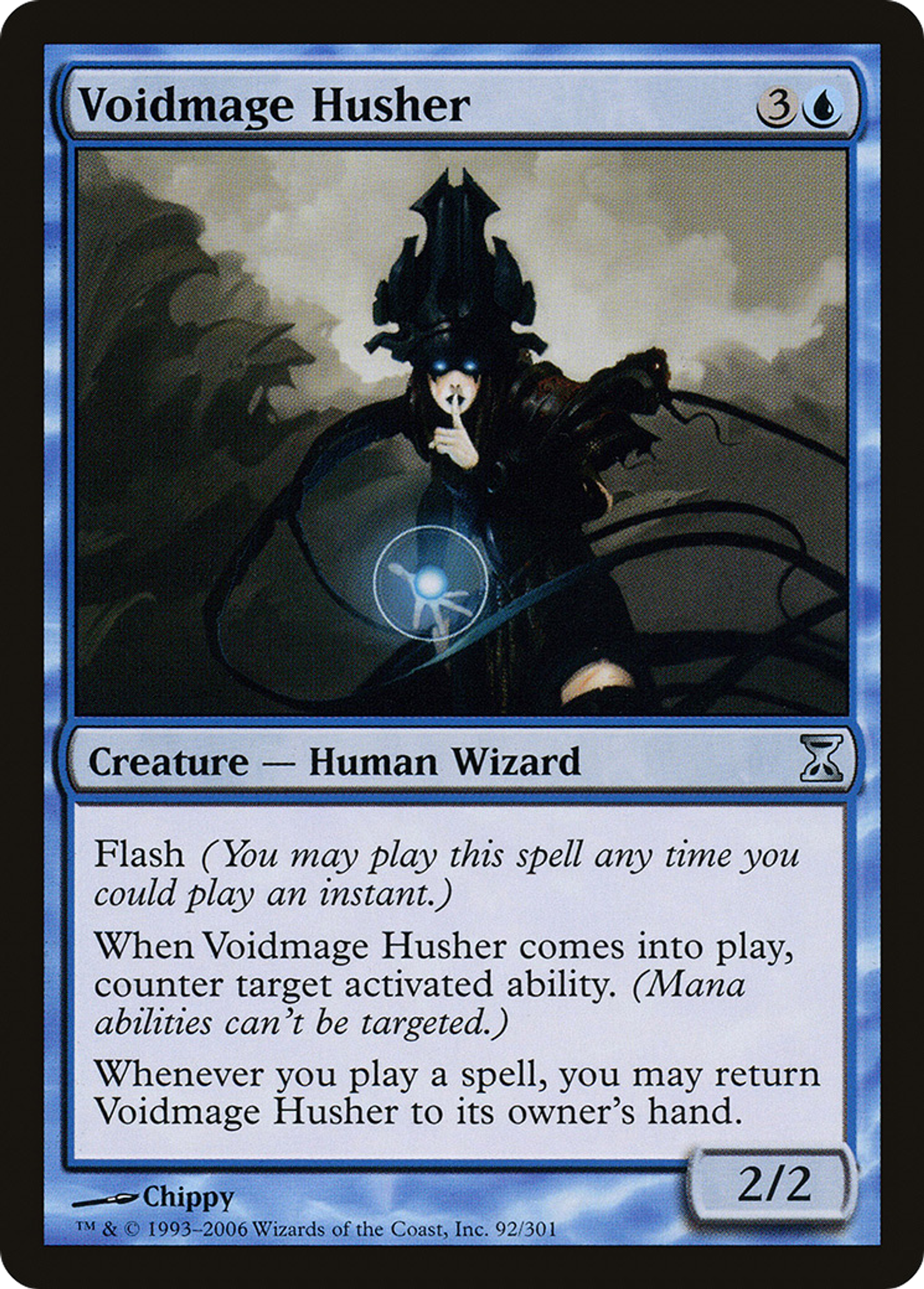 Voidmage Husher — Time Spiral — Magic: The Gathering