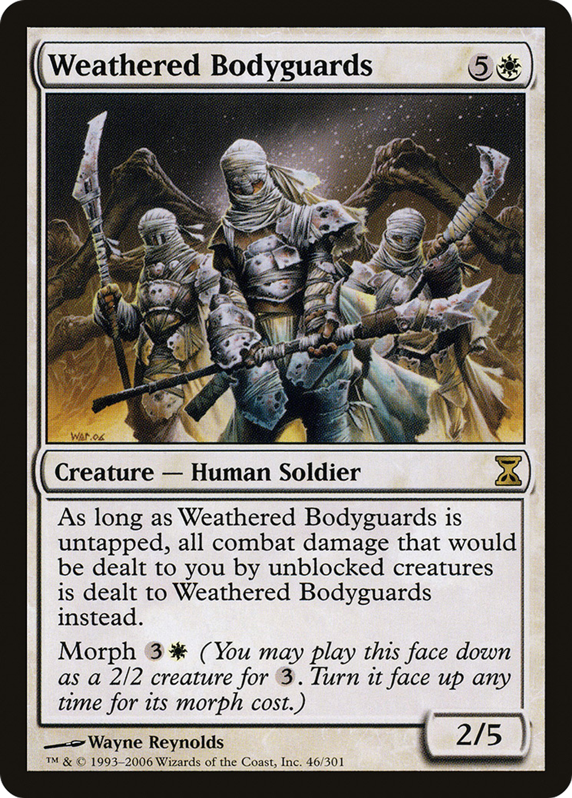 Weathered Bodyguards — Time Spiral — Magic: The Gathering