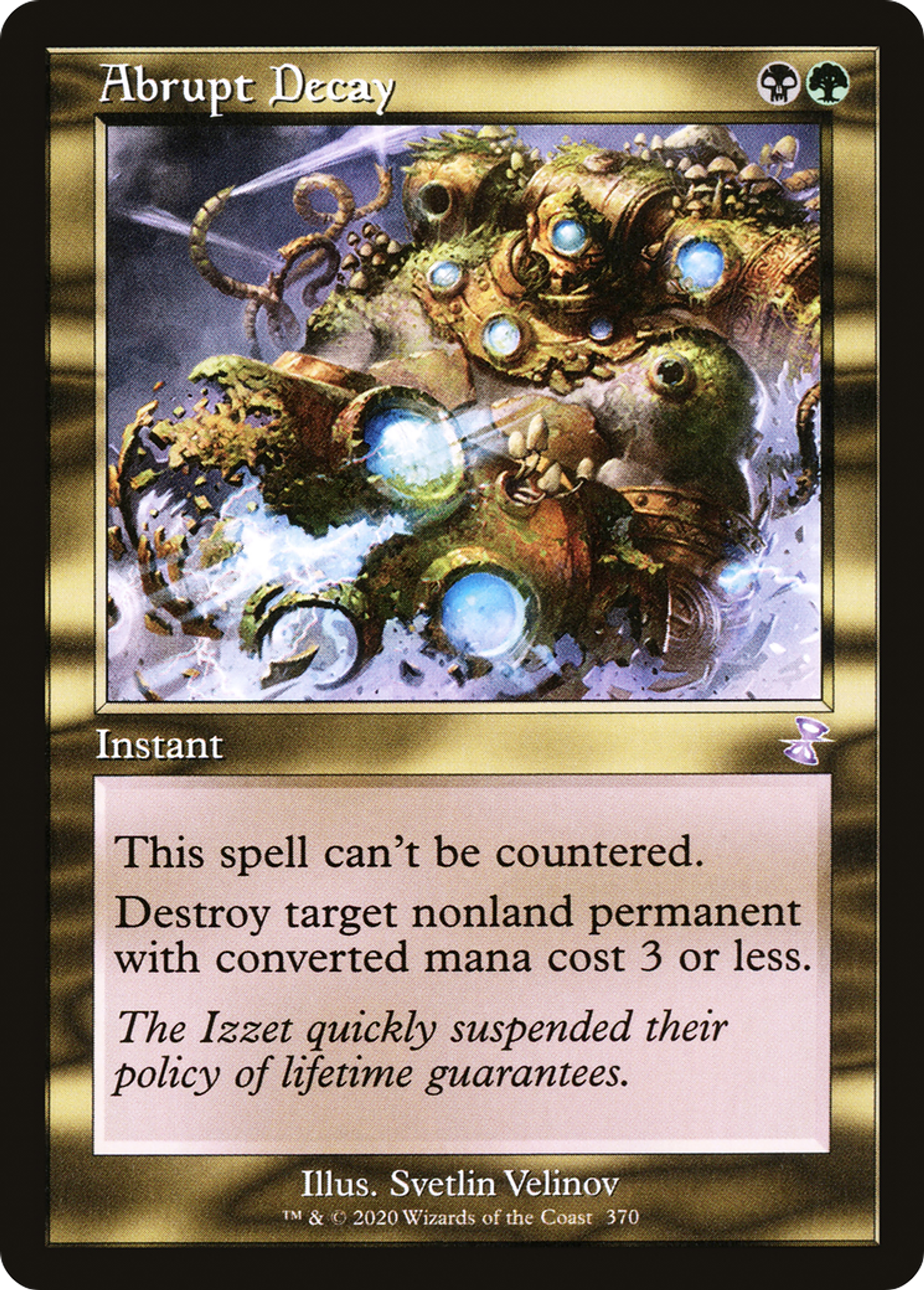 Décomposition abrupte — Time Spiral Remastered — Magic: The Gathering