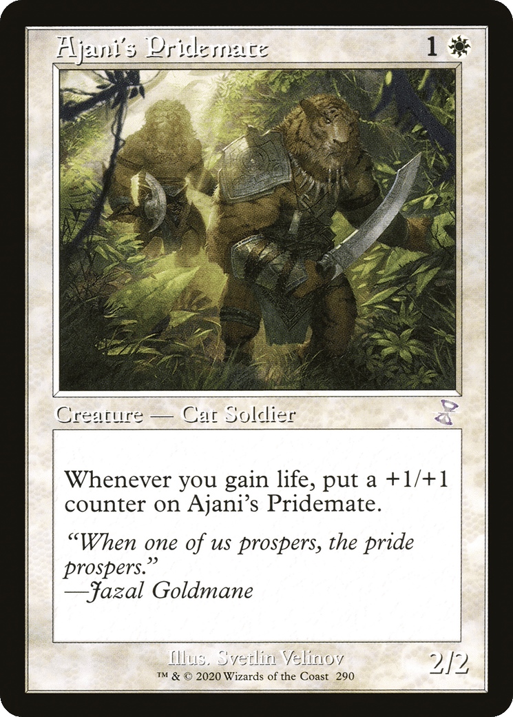 Ajani's Pridemate — Time Spiral Remastered — Magic: The Gathering