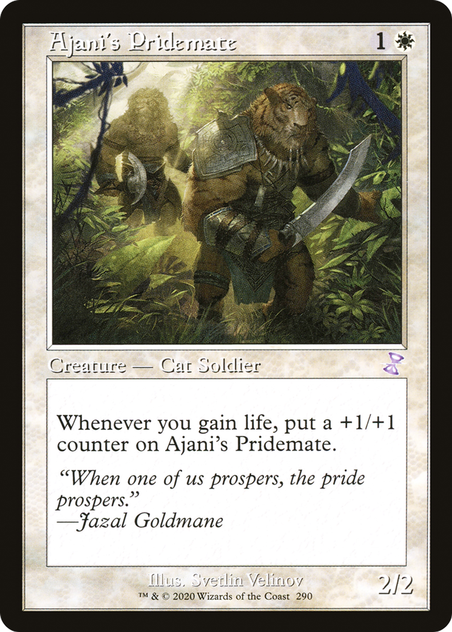 Frère de bande d'Ajani — Time Spiral Remastered — Magic: The Gathering