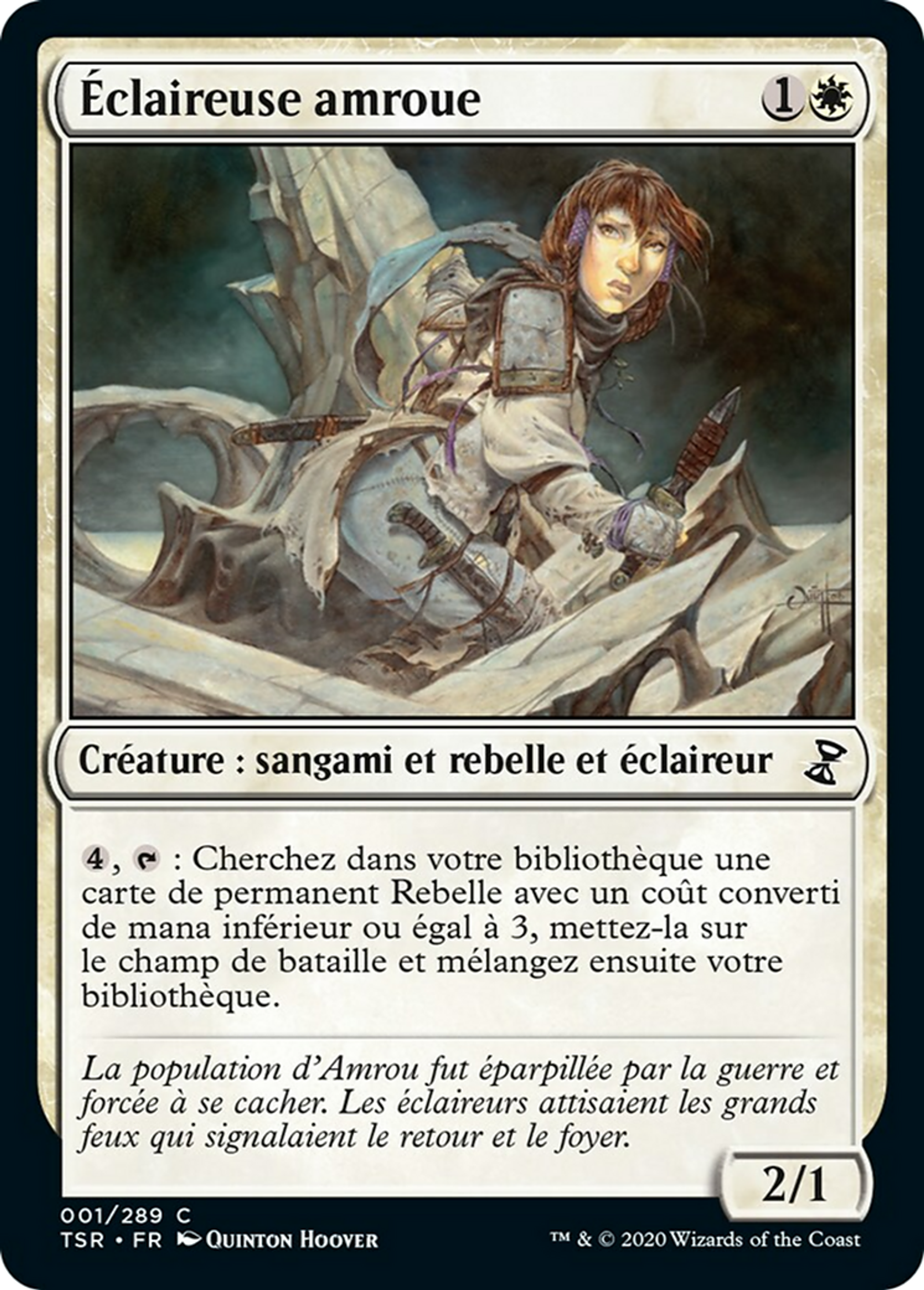 Éclaireuse amroue — Time Spiral Remastered — Magic: The Gathering