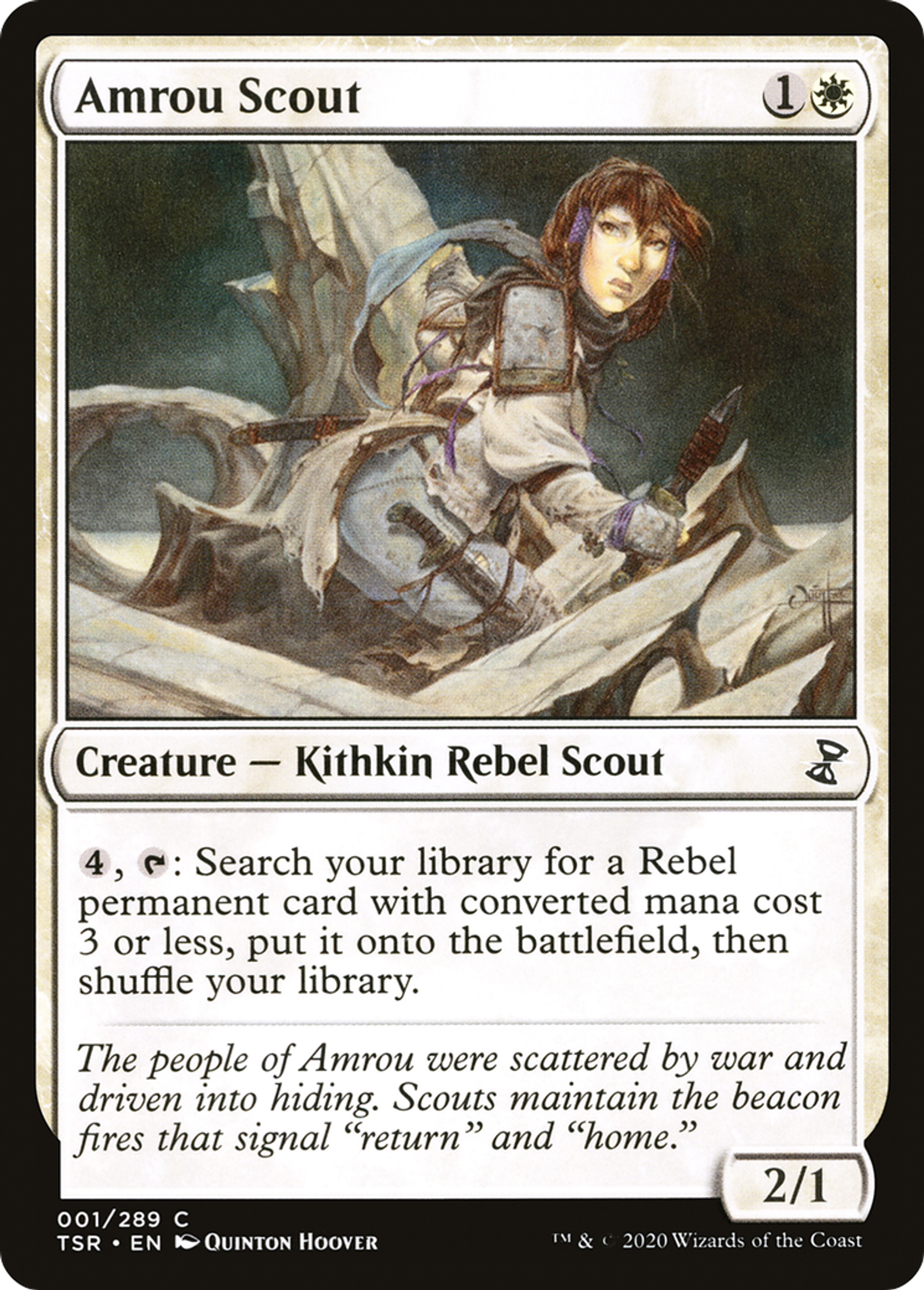 Amrou Scout — Time Spiral Remastered — Magic: The Gathering