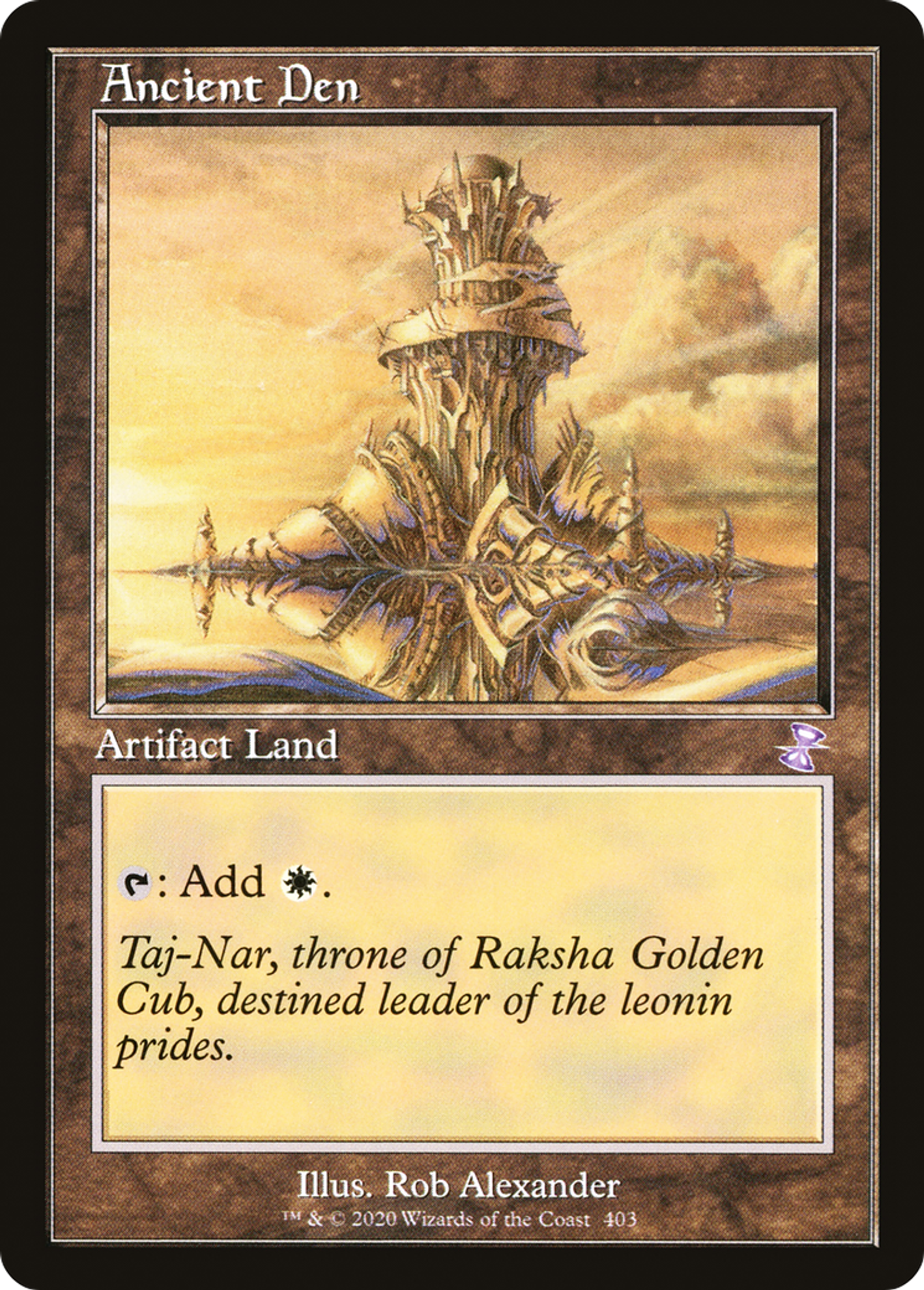 Ancienne tanière — Time Spiral Remastered — Magic: The Gathering