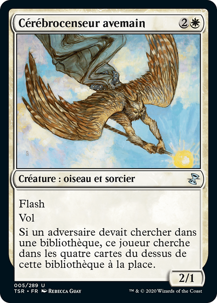 Cérébrocenseur avemain — Time Spiral Remastered — Magic: The Gathering